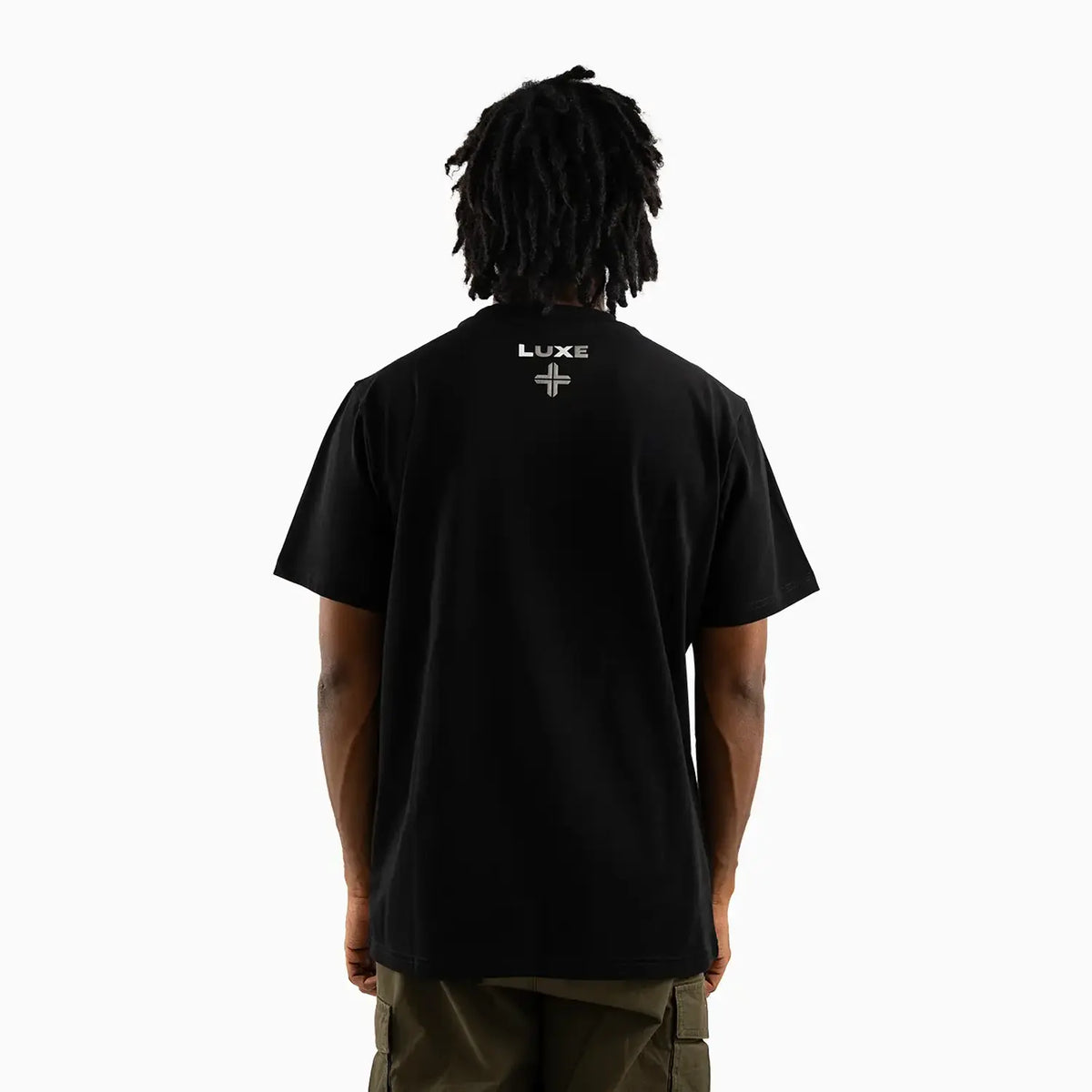 Men's Monochrome Marble Graphic T-Shirt Luxe - Tops and Bottoms USA