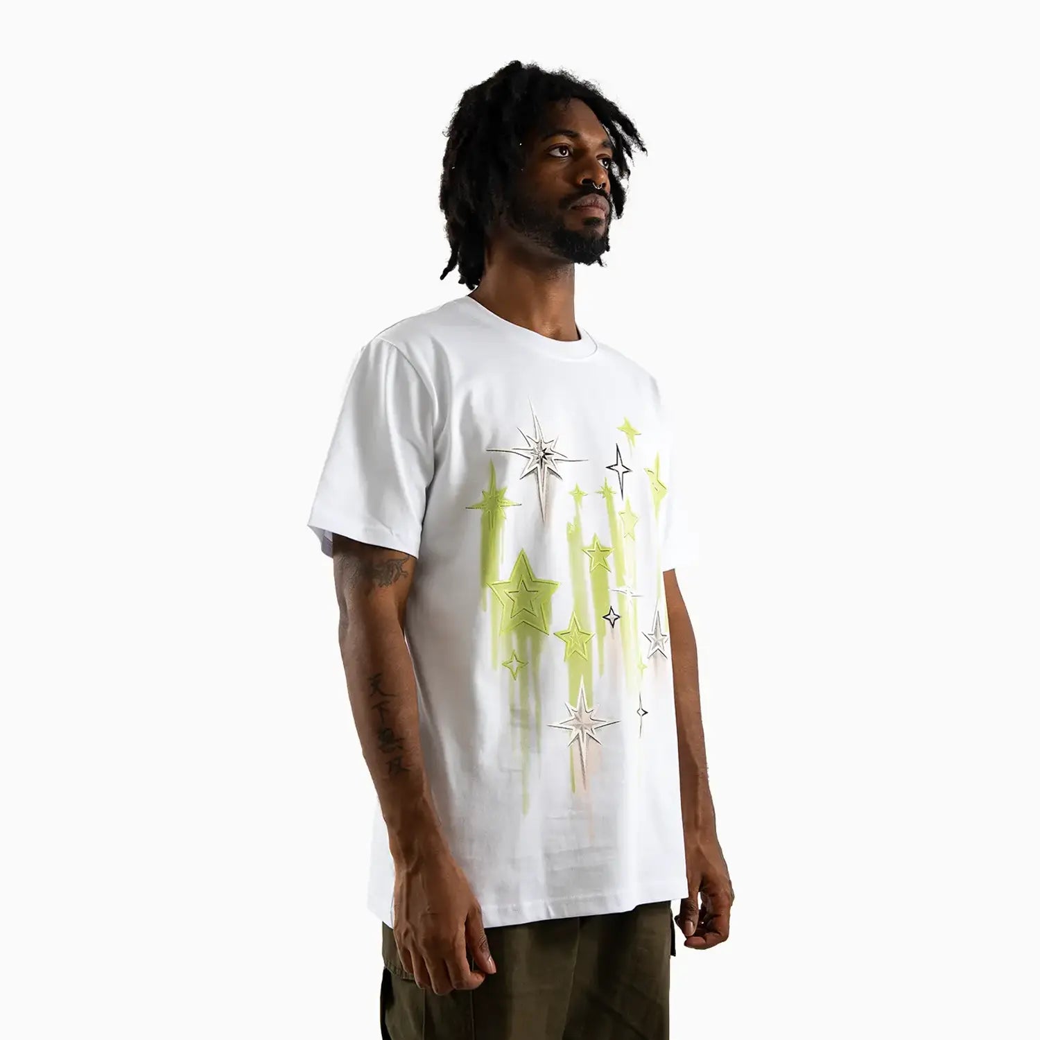 Men's Rising Star Graphic Short Sleeve T-Shirt Luxe - Tops and Bottoms USA