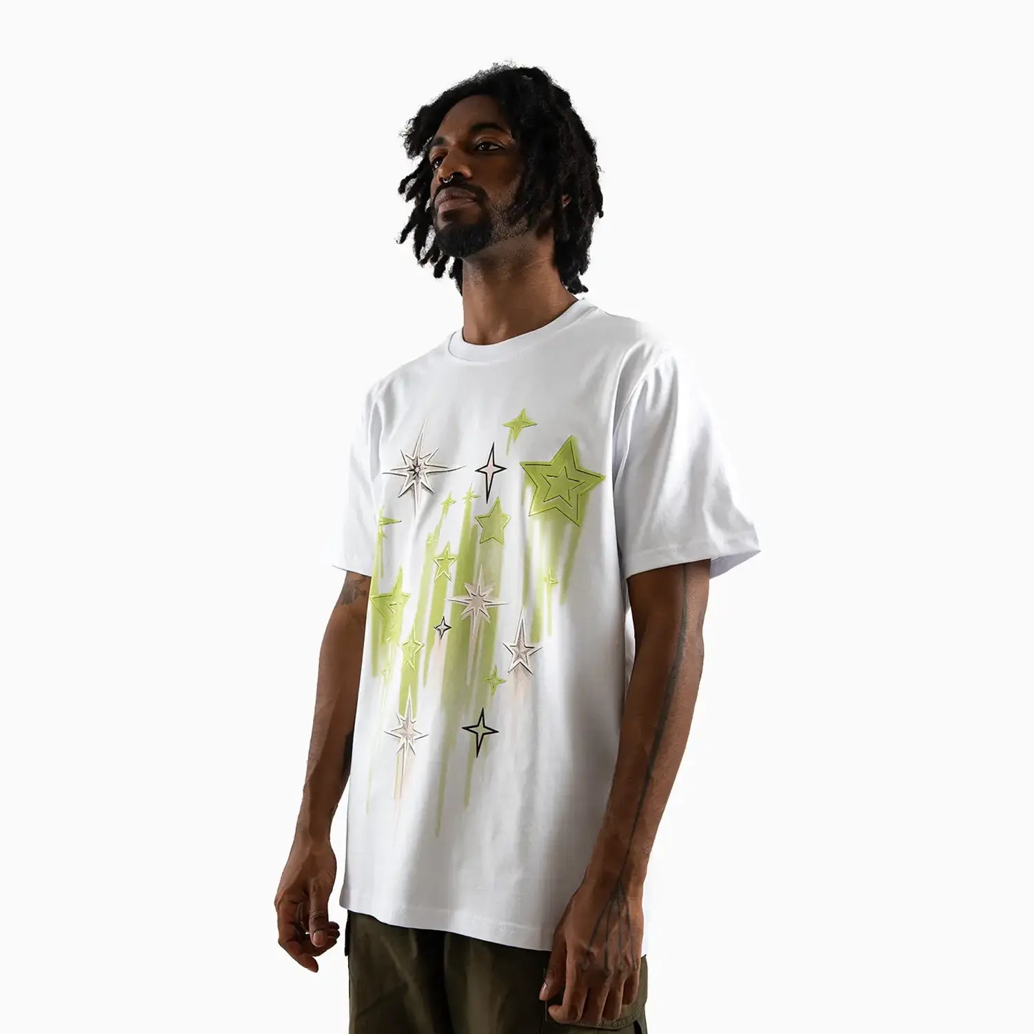 Men's Rising Star Graphic Short Sleeve T-Shirt Luxe - Tops and Bottoms USA