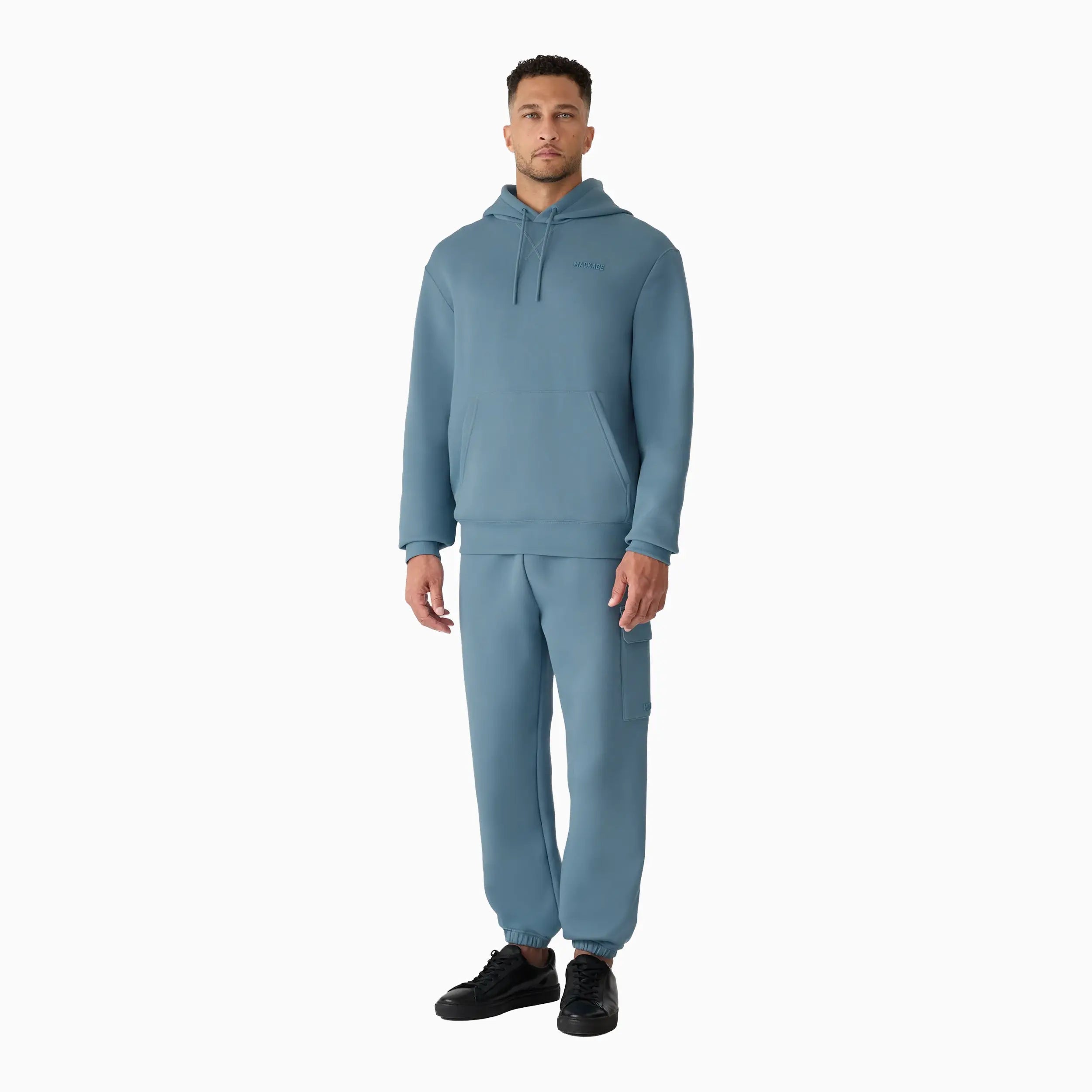 KOLTON Double-Face Jersey Logo Hoodie