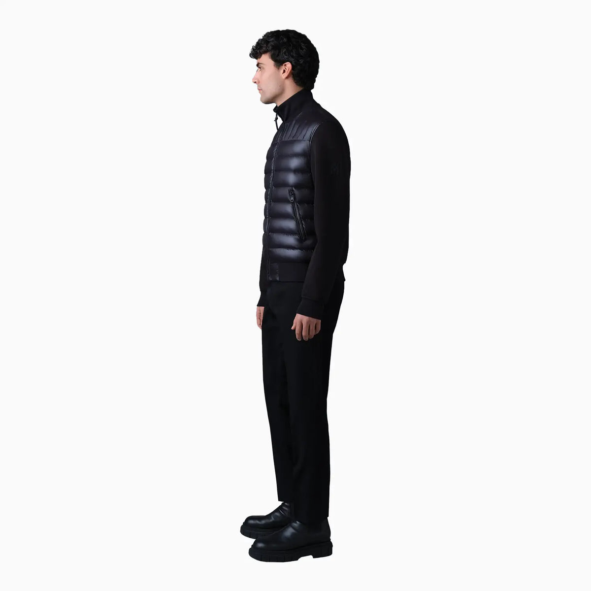 Men's COLLIN - R Nano Down Mixed Media Bomber Jacket Mackage - Tops and Bottoms USA
