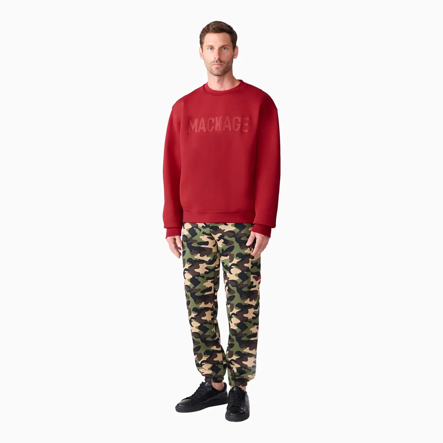 Men's JULIUS Double-Face Jersey Logo Sweatshirt Mackage - Tops and Bottoms USA