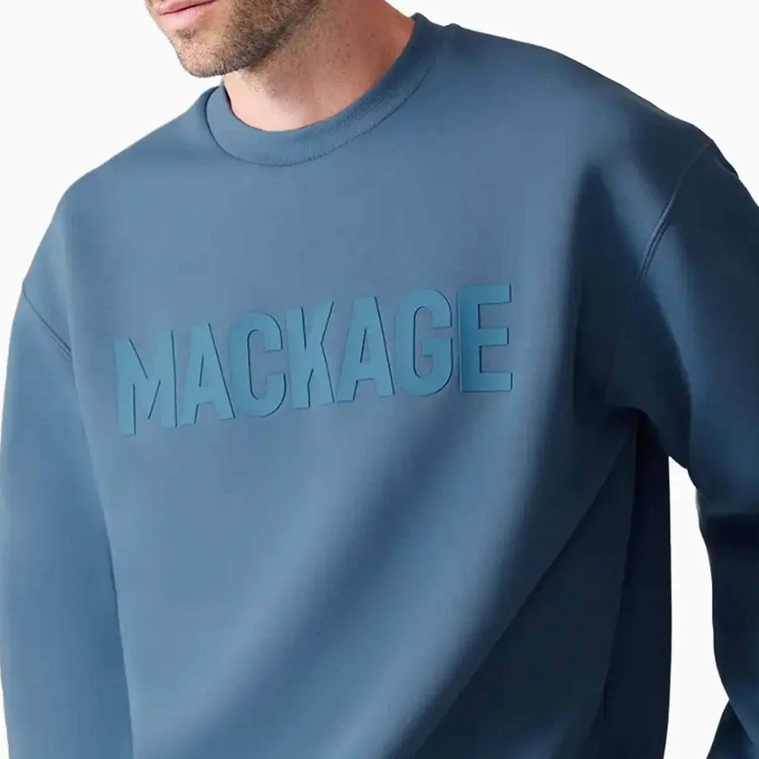 Men's JULIUS Double-Face Jersey Logo Sweatshirt Mackage - Tops and Bottoms USA