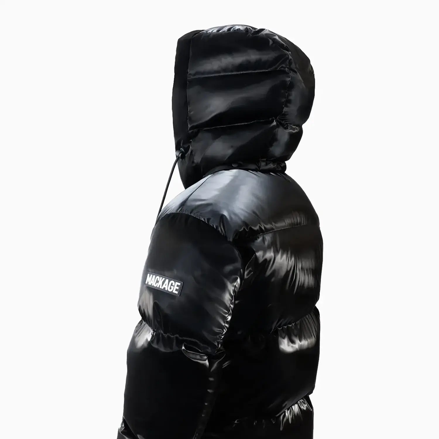 Men's KENT-GLO High-Gloss Hooded Down Jacket