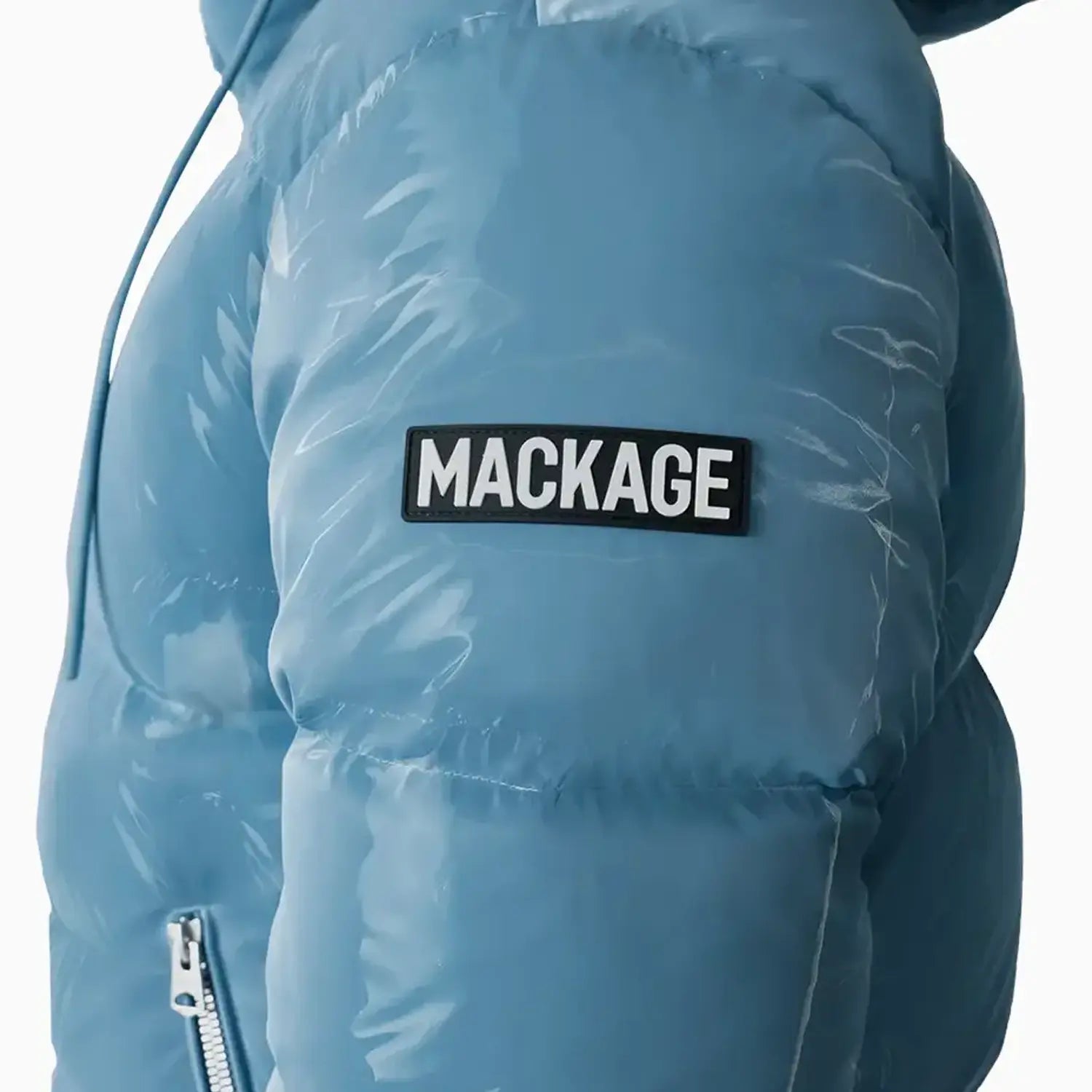 Men's KENT-GLO High-Gloss Hooded Down Jacket