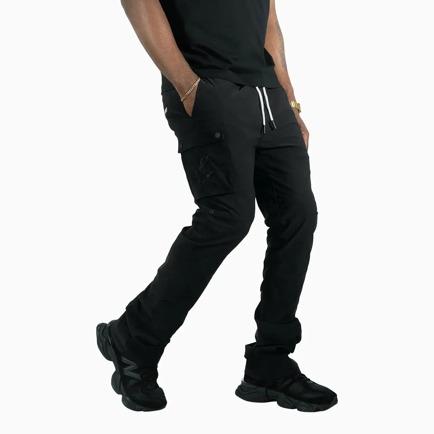 Men's Adorni Nylon Stacked Pant