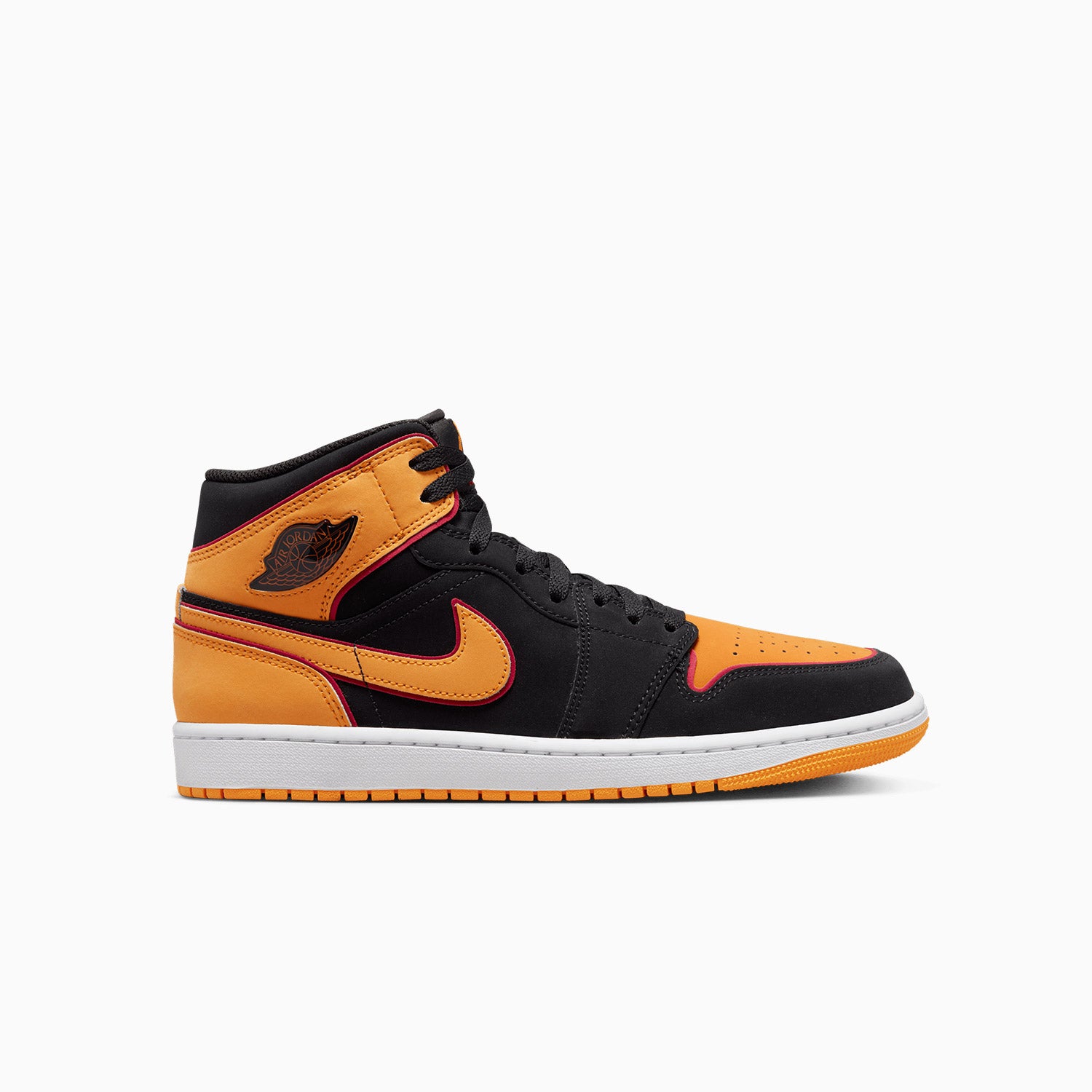 mens orange air jordan 1