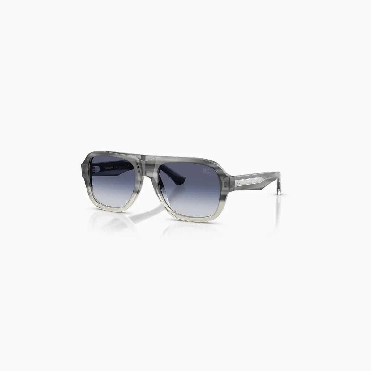 Men's Burberry Grey Gradient Blue Sunglasses Burberry - Tops and Bottoms USA