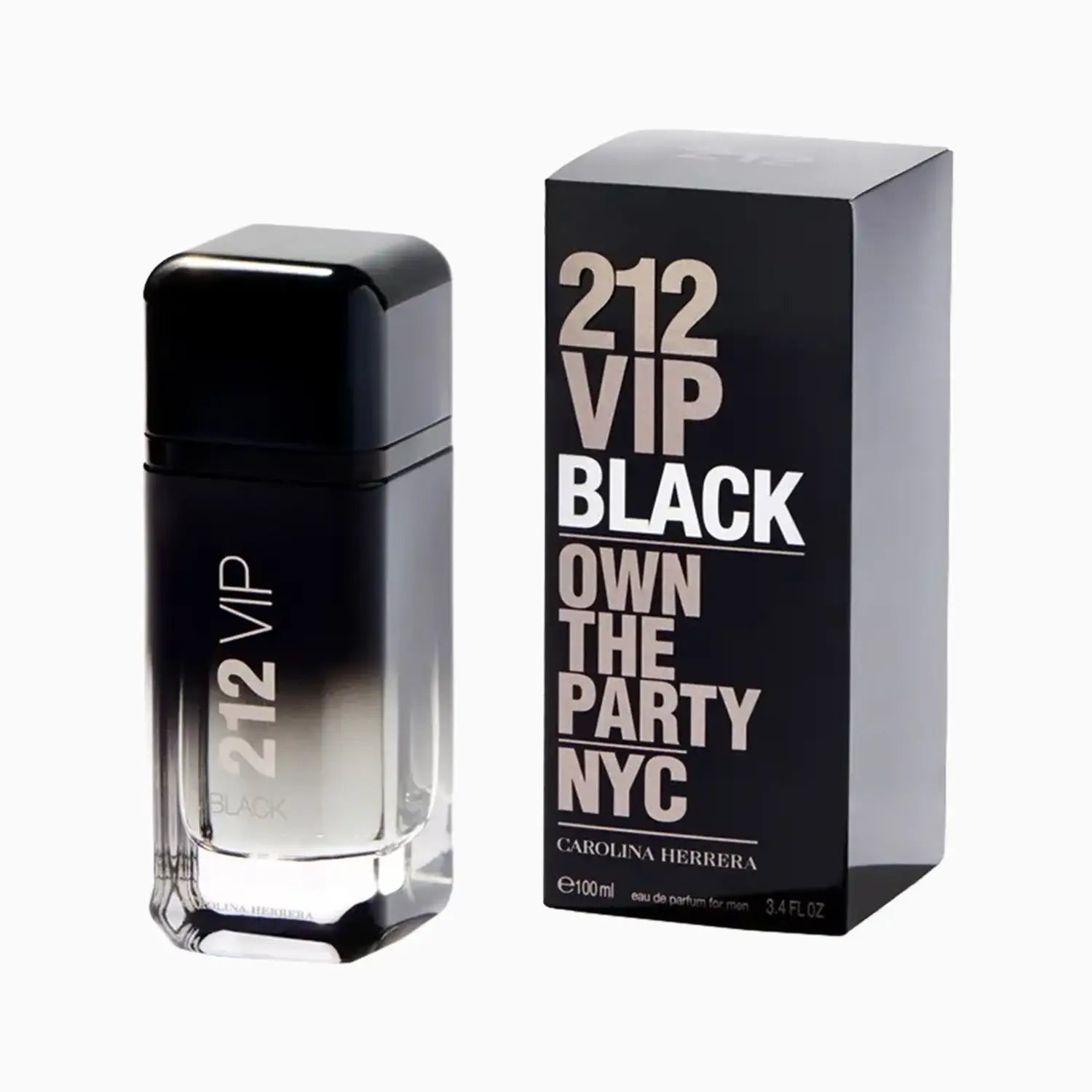 Men's Carolina Herrera 212 Vip Black Edp 3.4 Oz