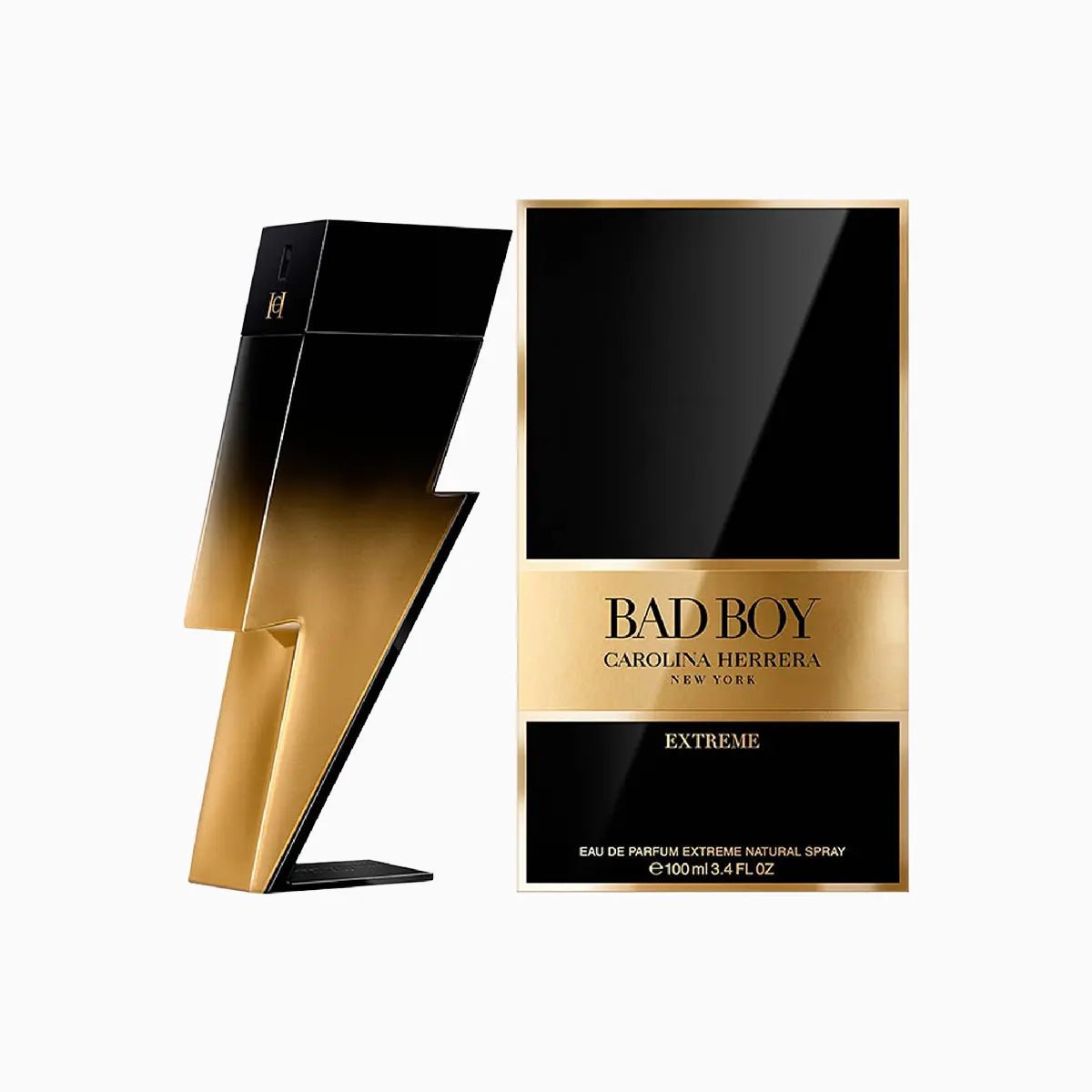 Men's Carolina Herrera Bad Boy Extreme Edp 3.4 Oz Carolina Herrera - Tops and Bottoms USA