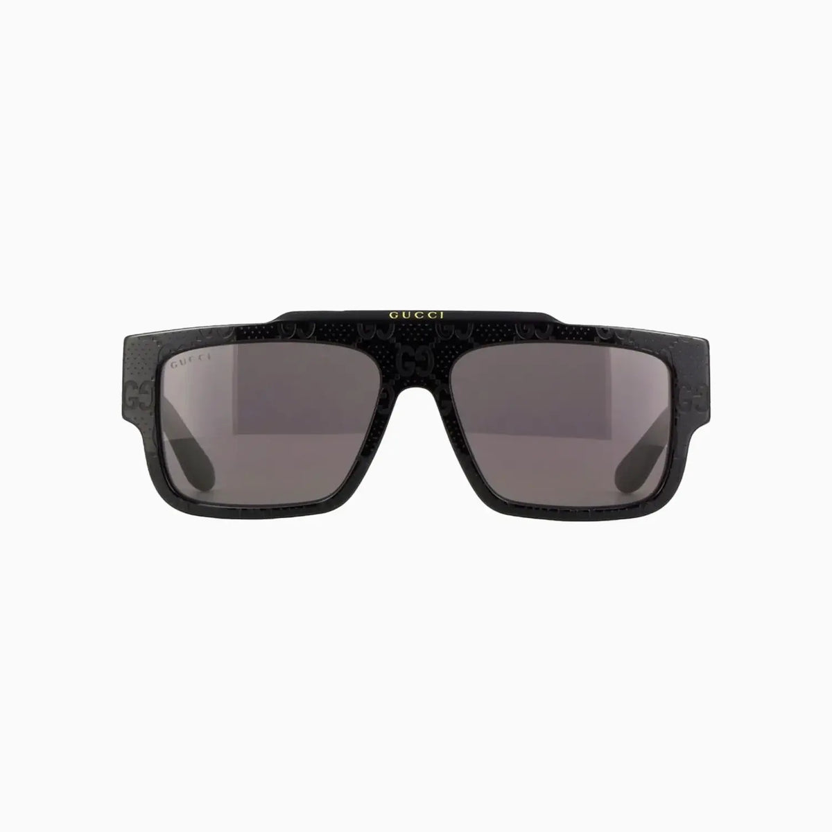 Gucci Monochrome Pattern Sunglasses Gucci Faceted Specs GG1460S 56MM Rectangular Sunglasses  main image 3
