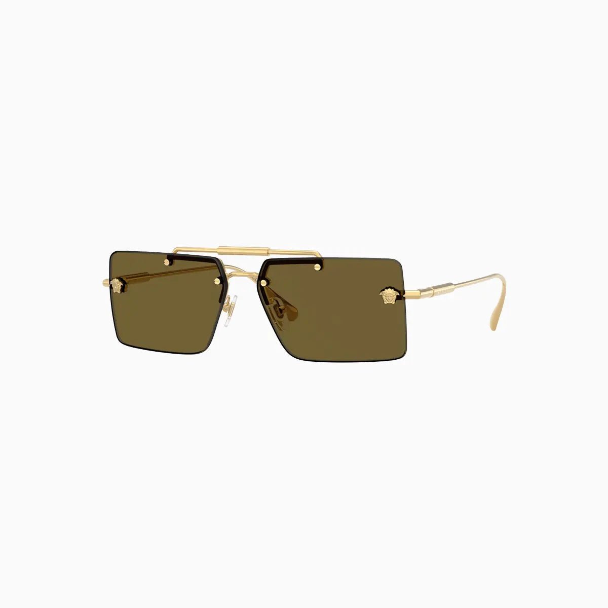 Men's Rectangle Versace Sunglasses Versace - Tops and Bottoms USA