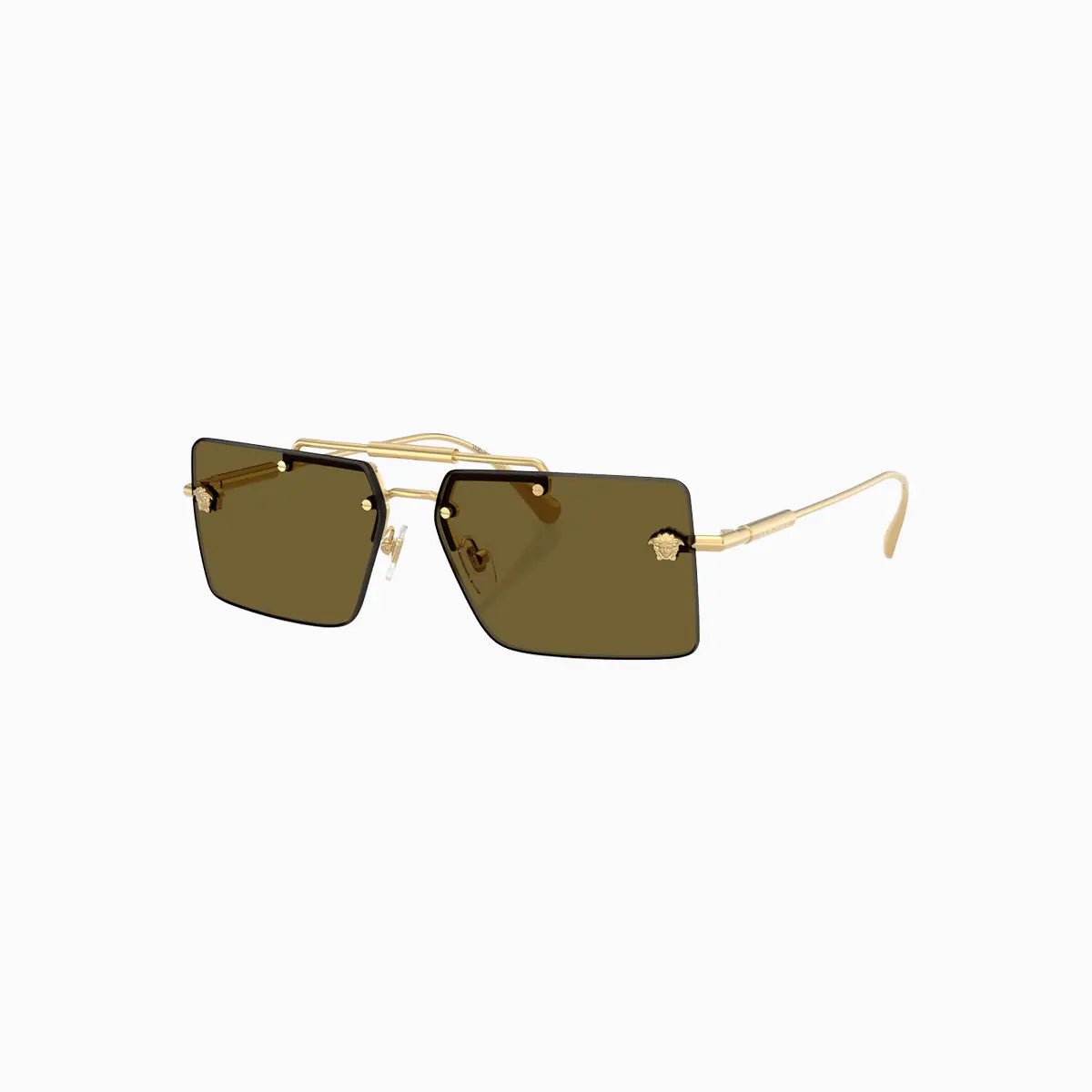 Men's Rectangle Versace Sunglasses Versace - Tops and Bottoms USA