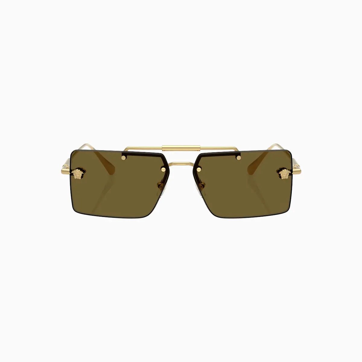 Men's Rectangle Versace Sunglasses Versace - Tops and Bottoms USA