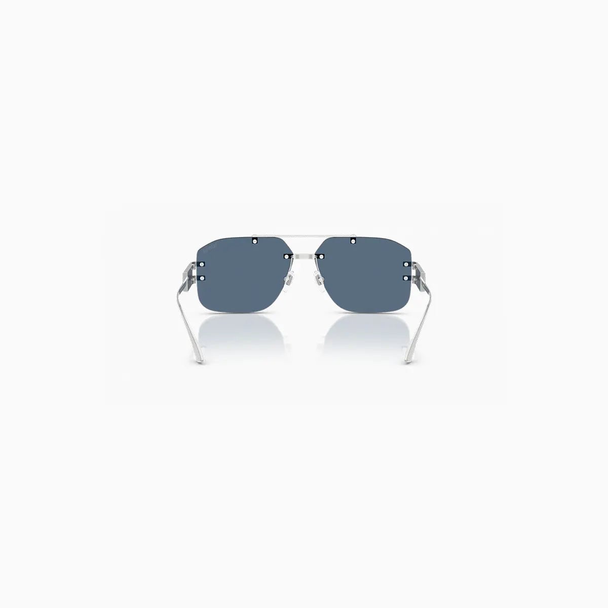 Men's Varsace Metal Silver Blue Sunglasses Versace - Tops and Bottoms USA