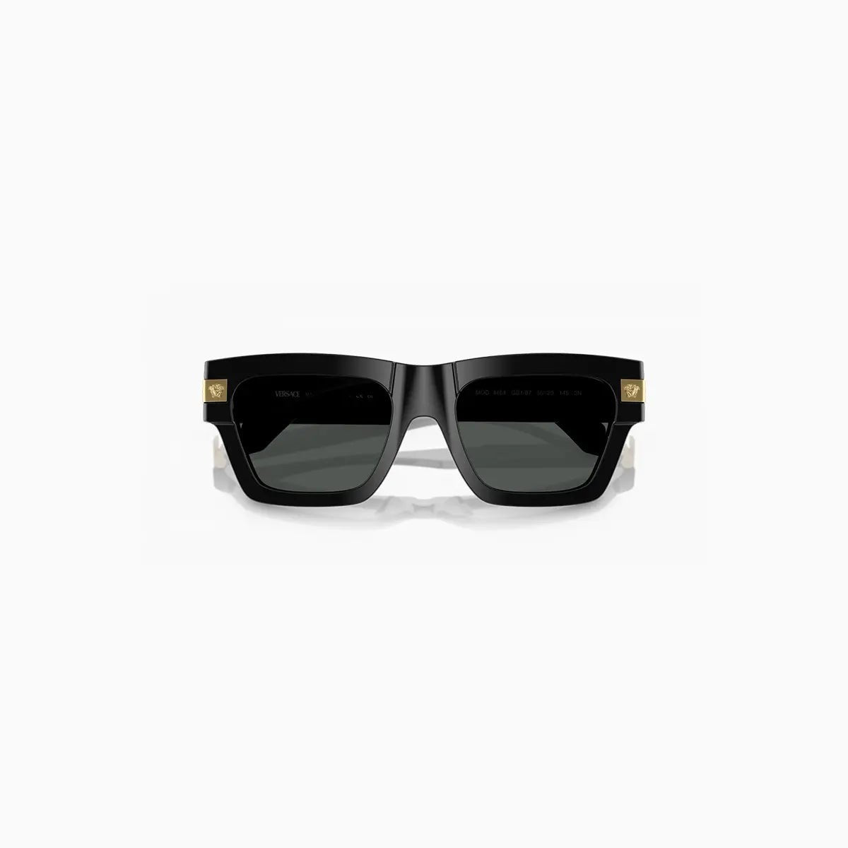 Men's Versace Black Dark Grey Sunglasses Versace - Tops and Bottoms USA