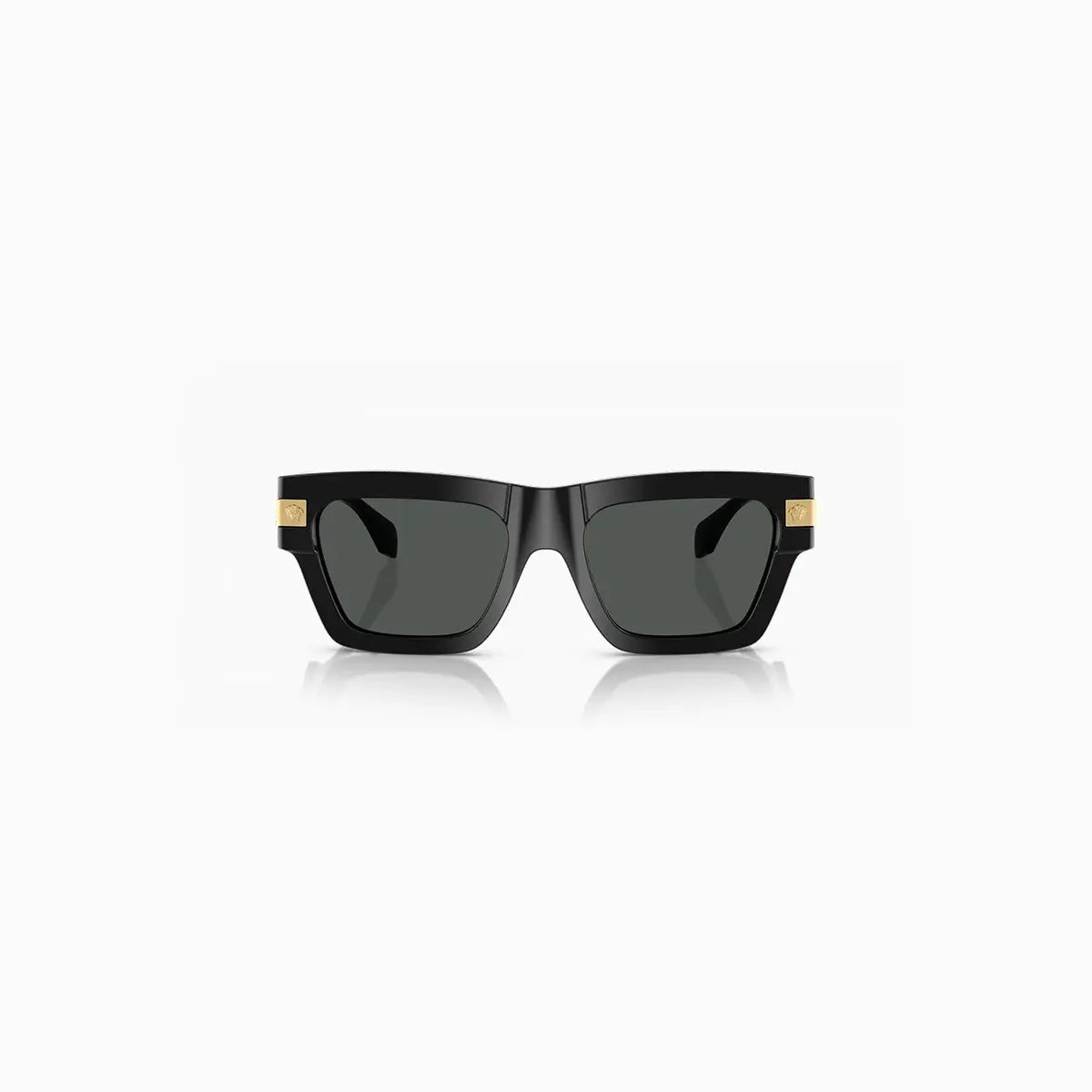 Men's Versace Black Dark Grey Sunglasses Versace - Tops and Bottoms USA