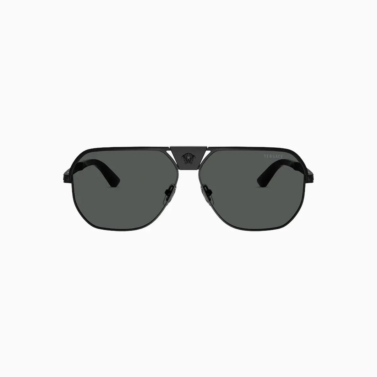 Men's Versace Greca Flow Navigator Sunglasses Versace - Tops and Bottoms USA