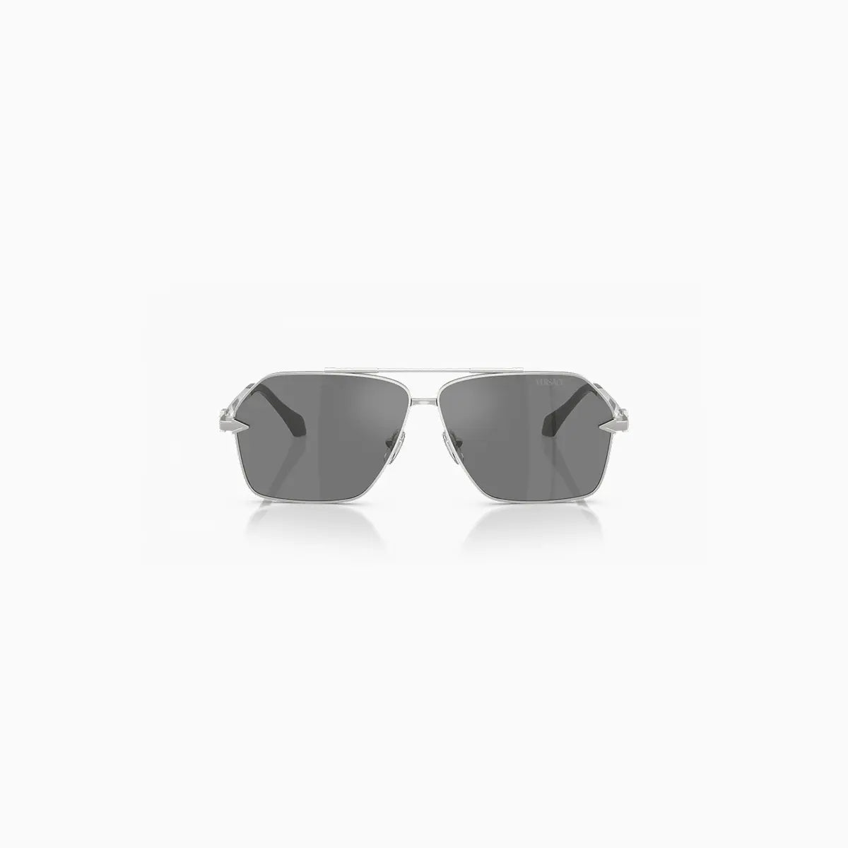 Men's Versace Metal Silver Sunglasses Versace - Tops and Bottoms USA
