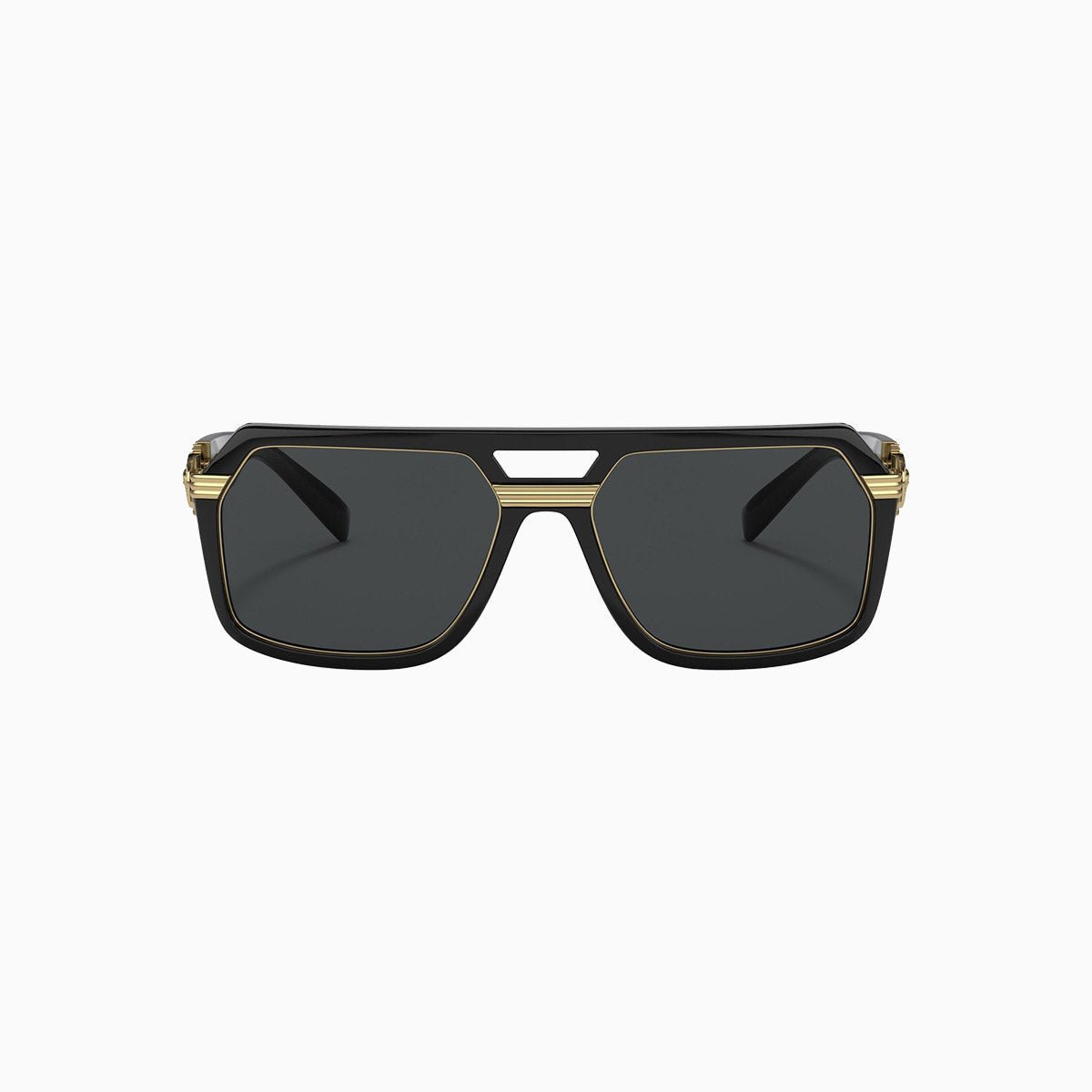 Authentic Versace Pilot Sunglasses Polarized Mirror Pilot Sunglasses – Luv Luxe Scottsdale main image 2
