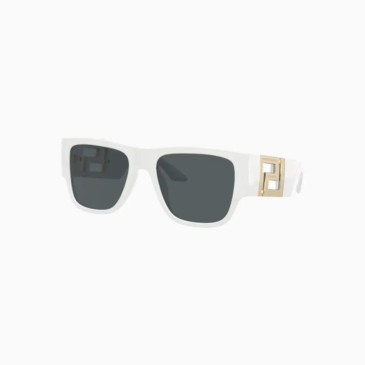 Men's Versace White Dark Grey Sunglasses Versace - Tops and Bottoms USA