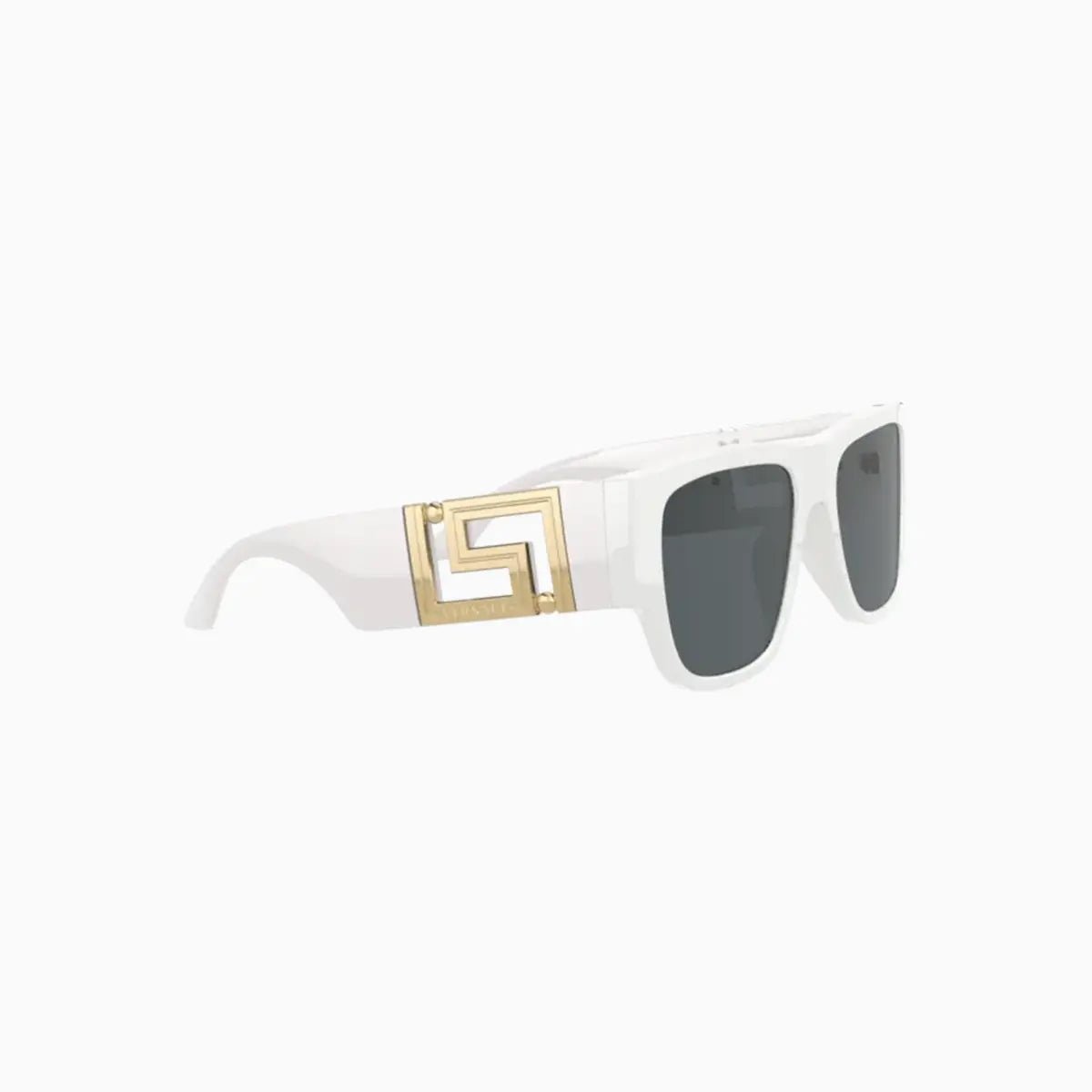 Men's Versace White Dark Grey Sunglasses Versace - Tops and Bottoms USA