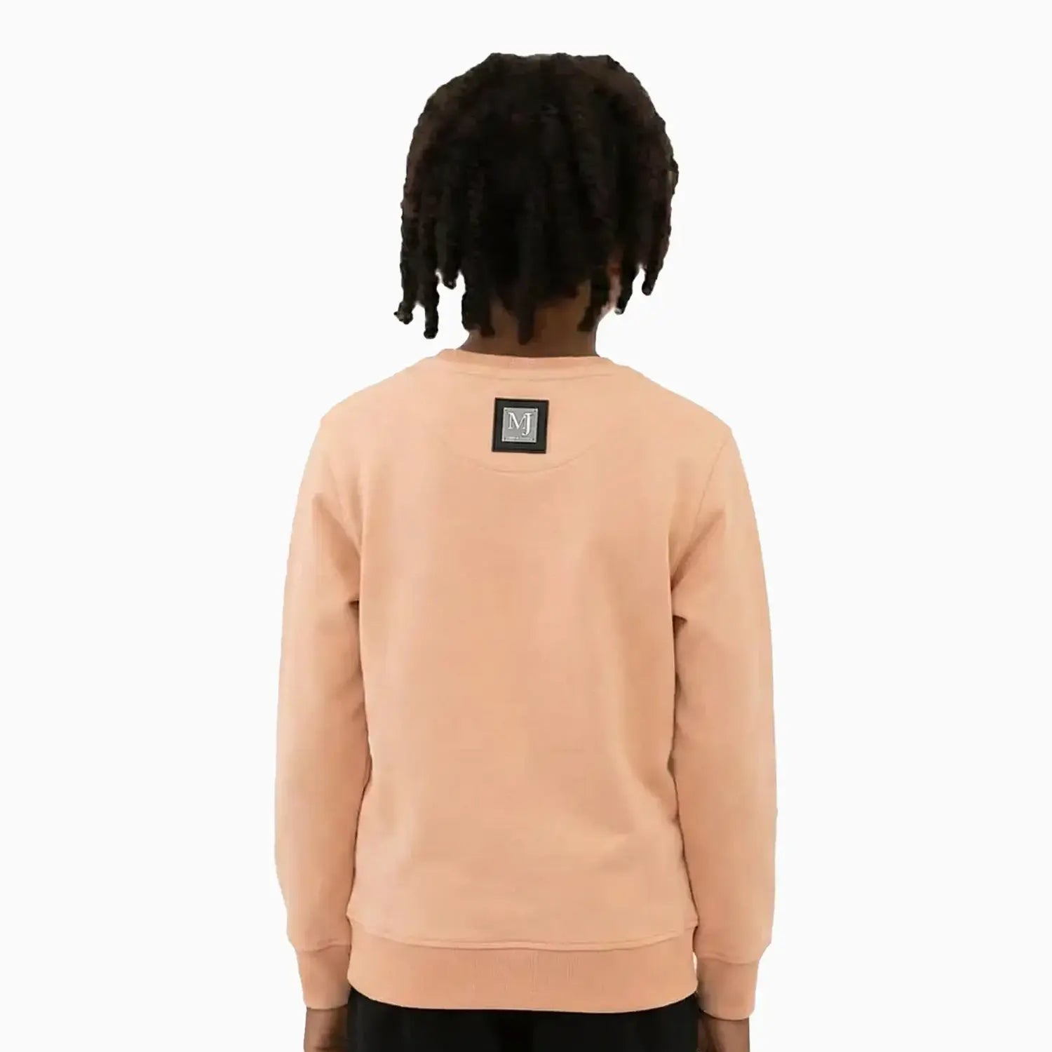 Kid's Embroidery Crew Neck Sweatshirt