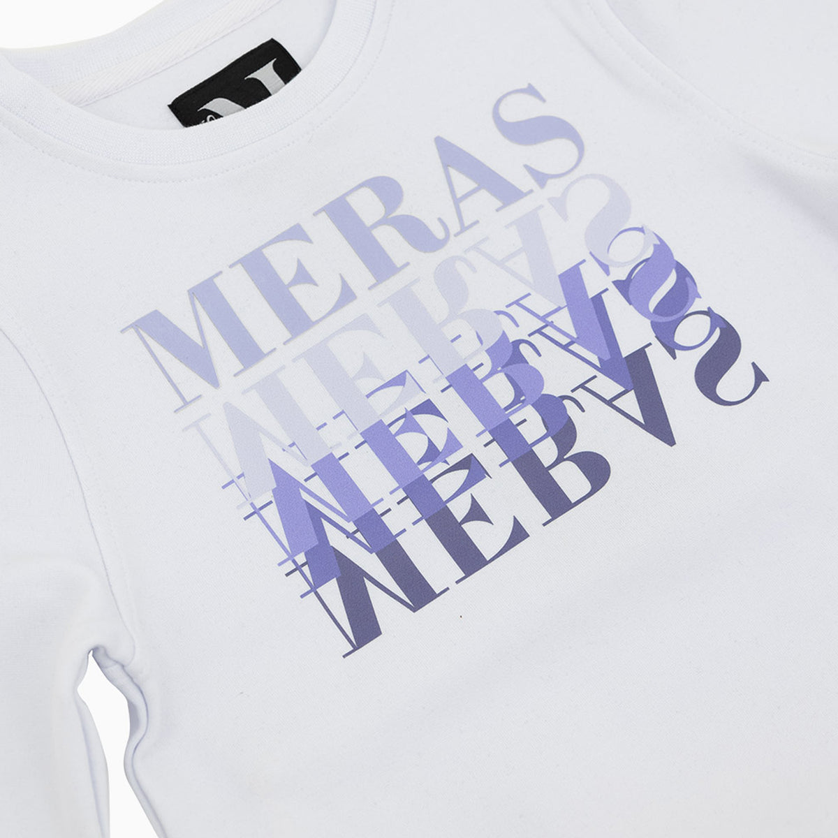 meras-kids-gradient-text-crew-neck-sweatshirt-mck2302-white