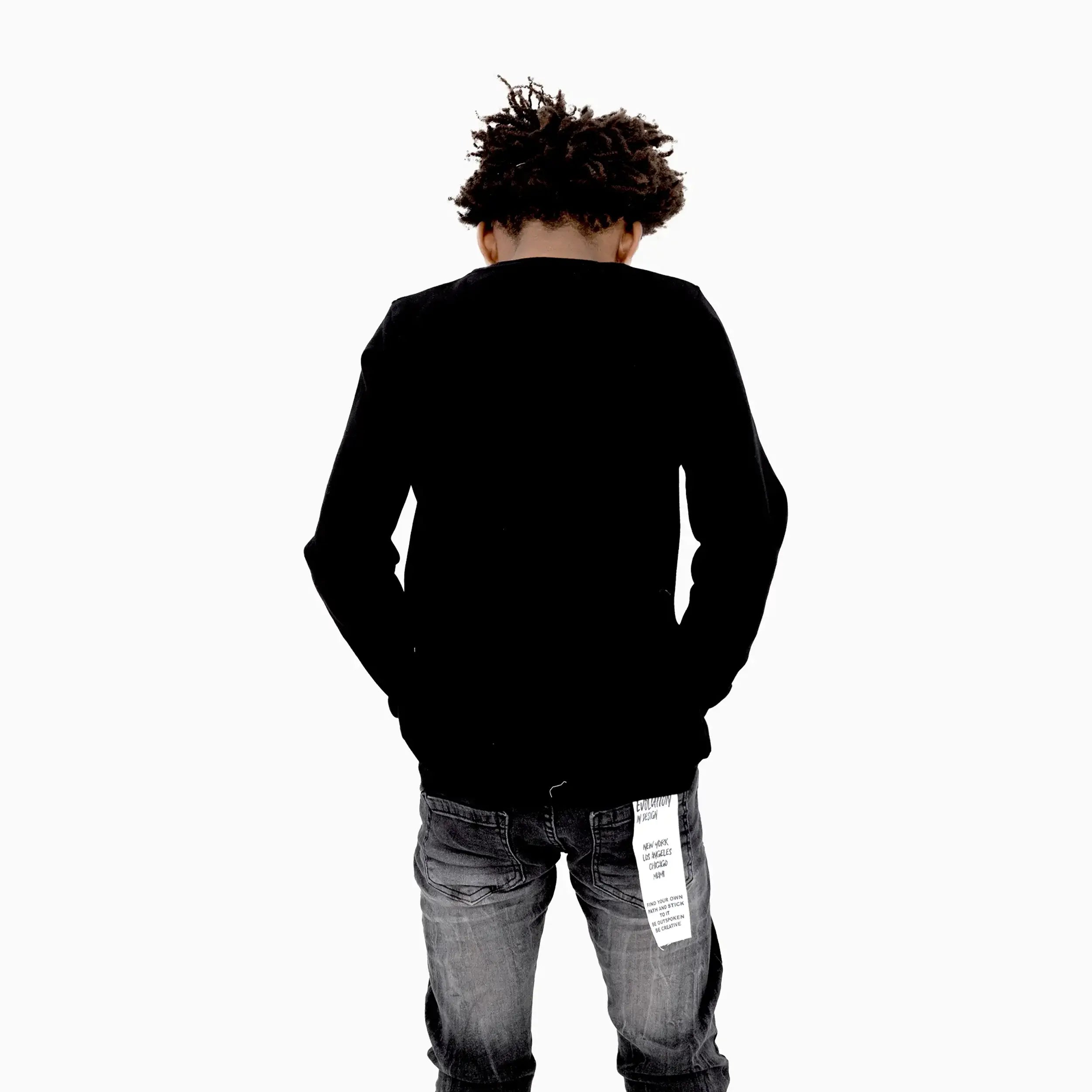 Kid's Lion Crew Neck Sweatshirt Meras - Tops and Bottoms USA