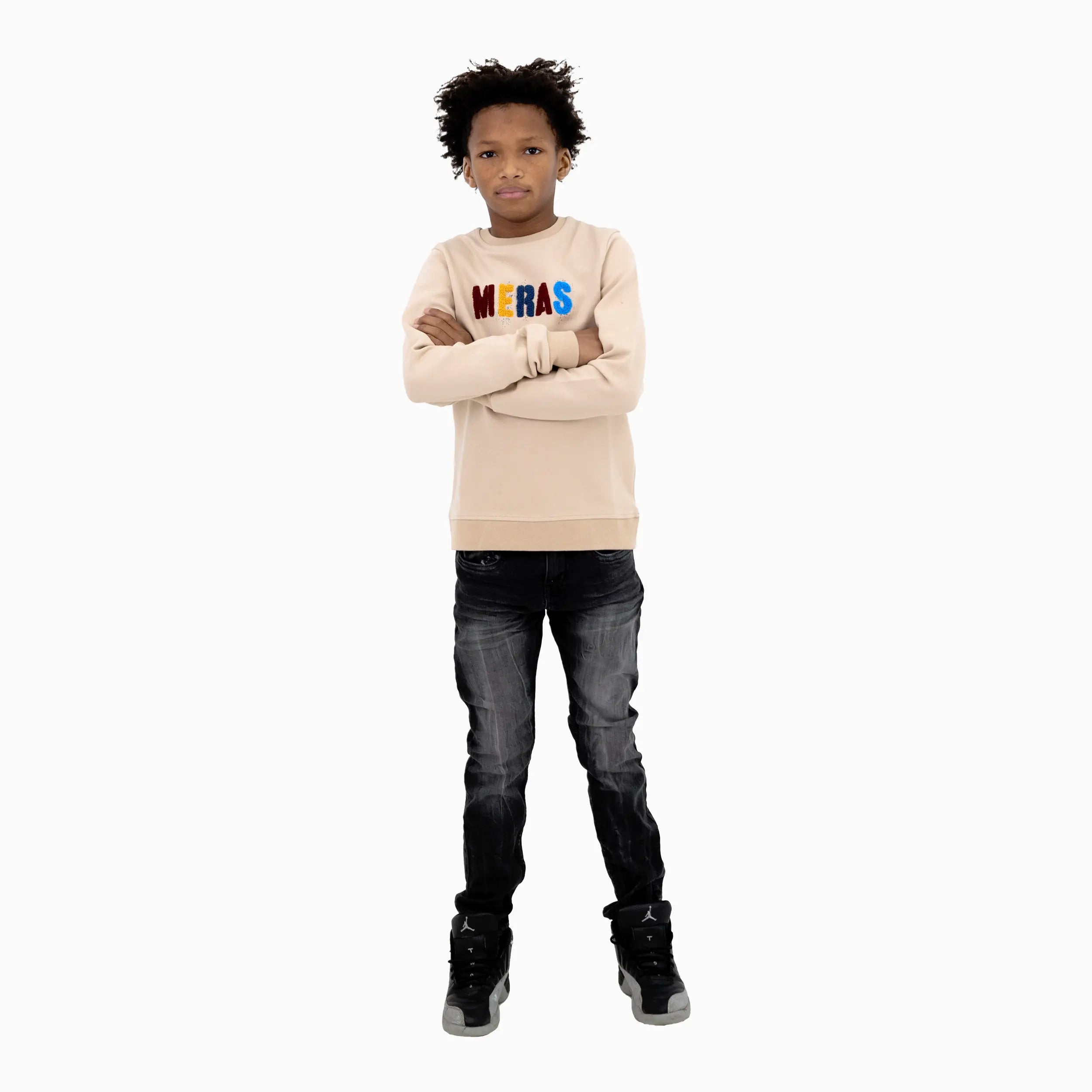 Kid's Soldier Crew Neck Sweatshirt Meras - Tops and Bottoms USA