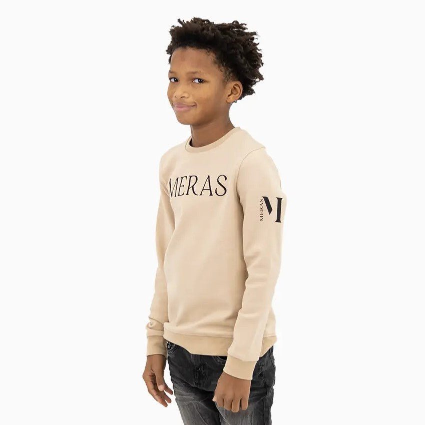 Kid's Washed Pigeon Crew Neck Sweatshirt Meras - Tops and Bottoms USA