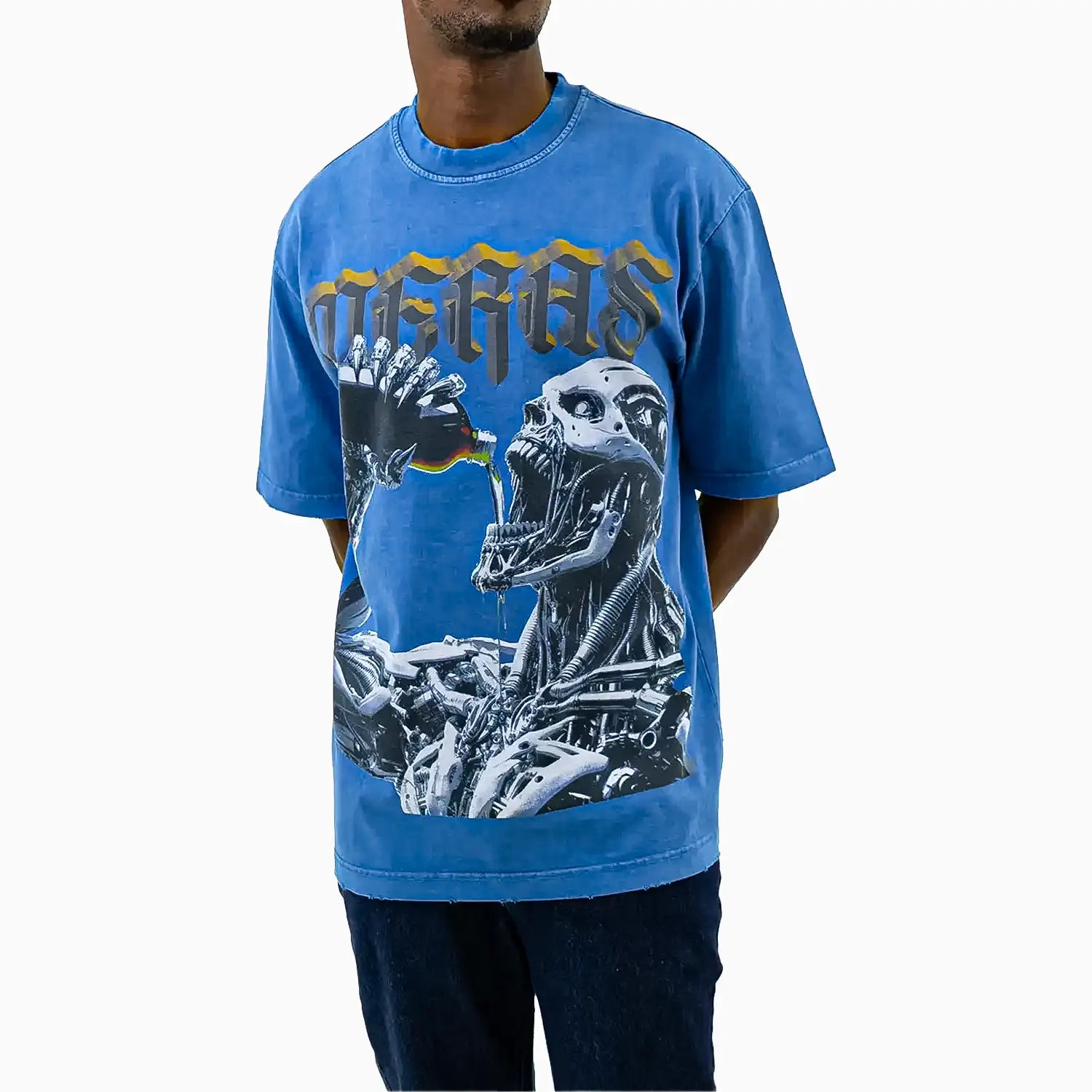 Men's AI Robot Crew Neck T-Shirt