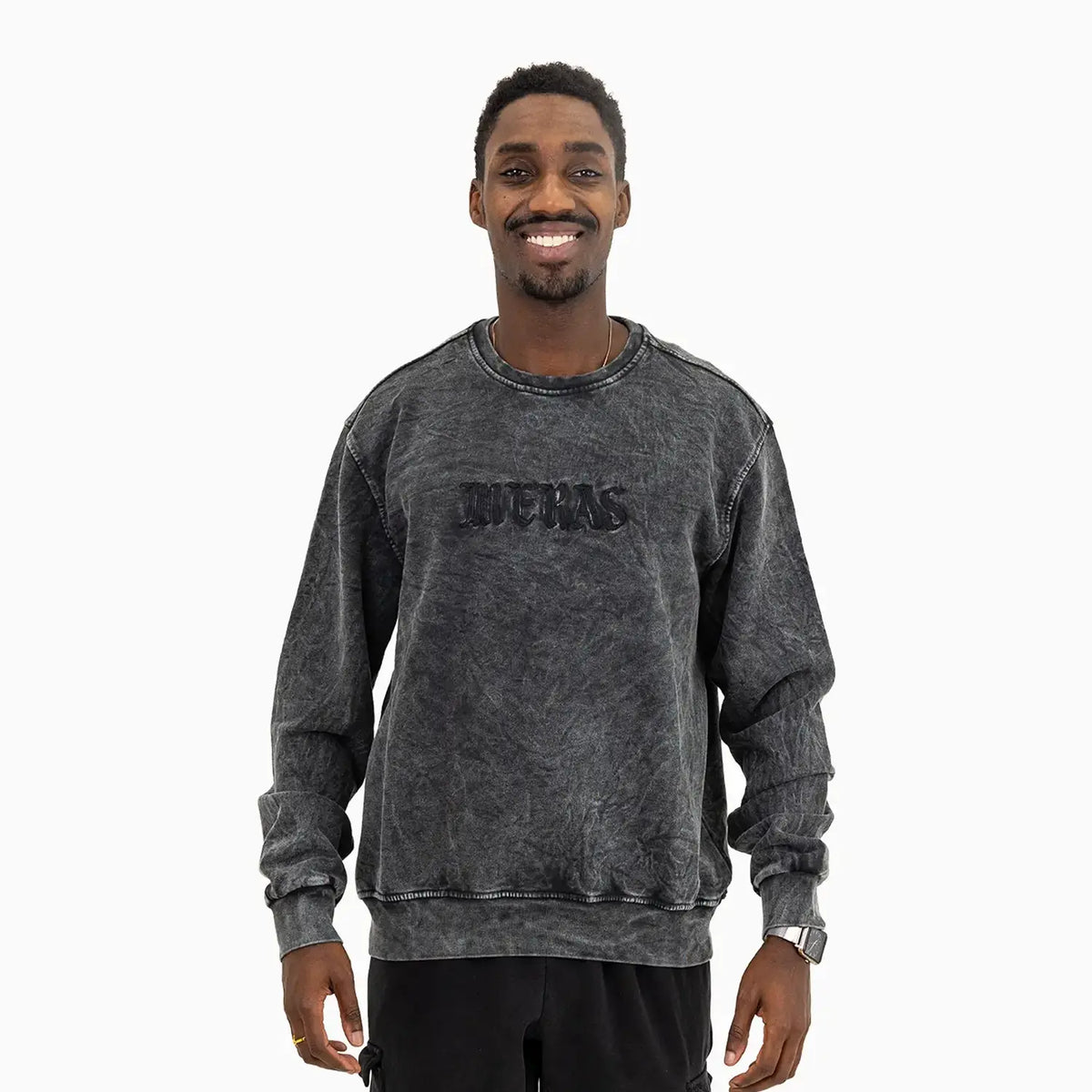 meras-mens-black-knight-crew-neck-sweatshirt-mc2408-035