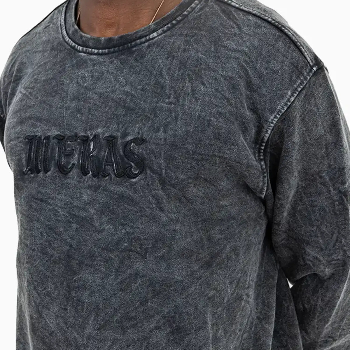meras-mens-black-knight-crew-neck-sweatshirt-mc2408-035