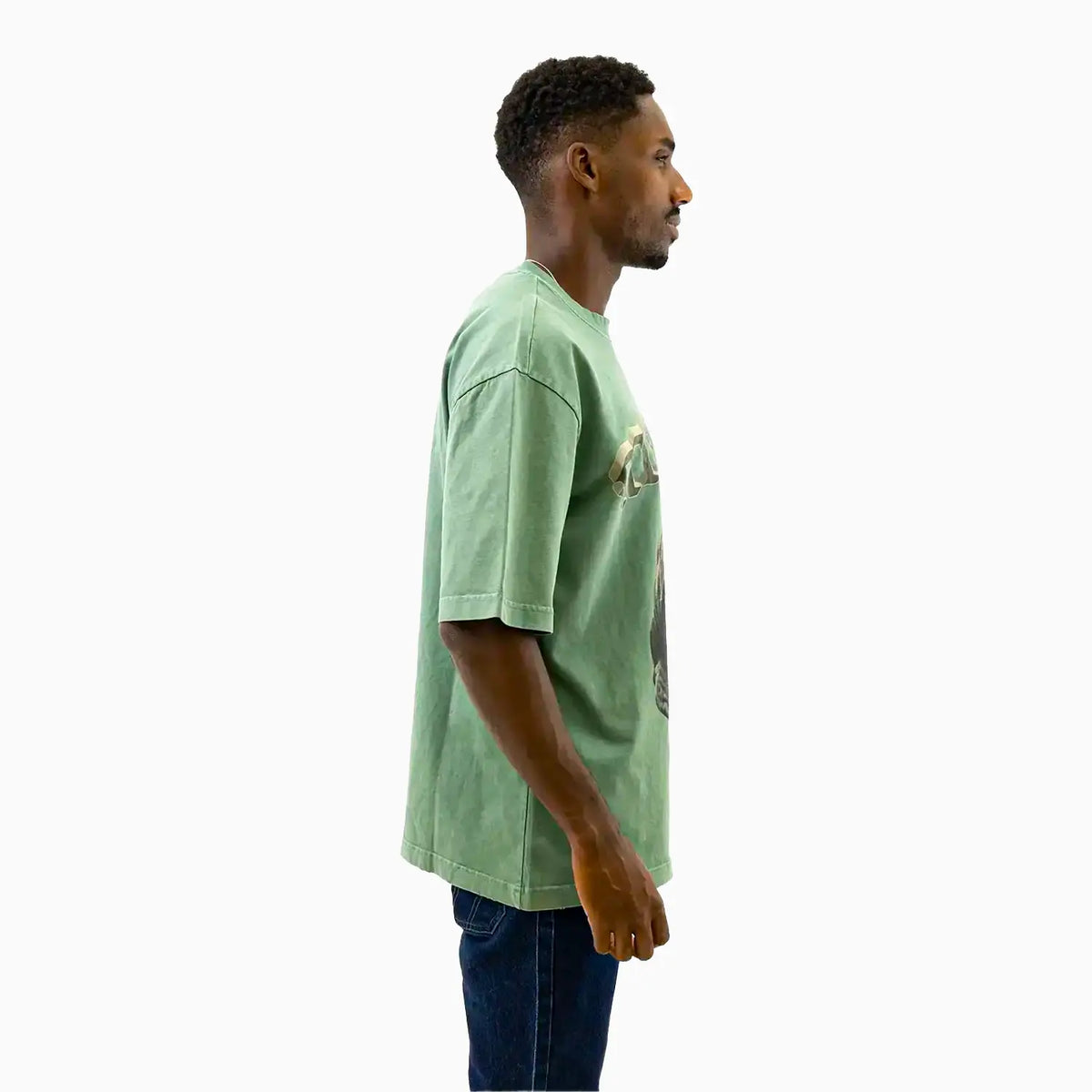 Men's Bull Dog Crew Neck T-Shirt Meras - Tops and Bottoms USA