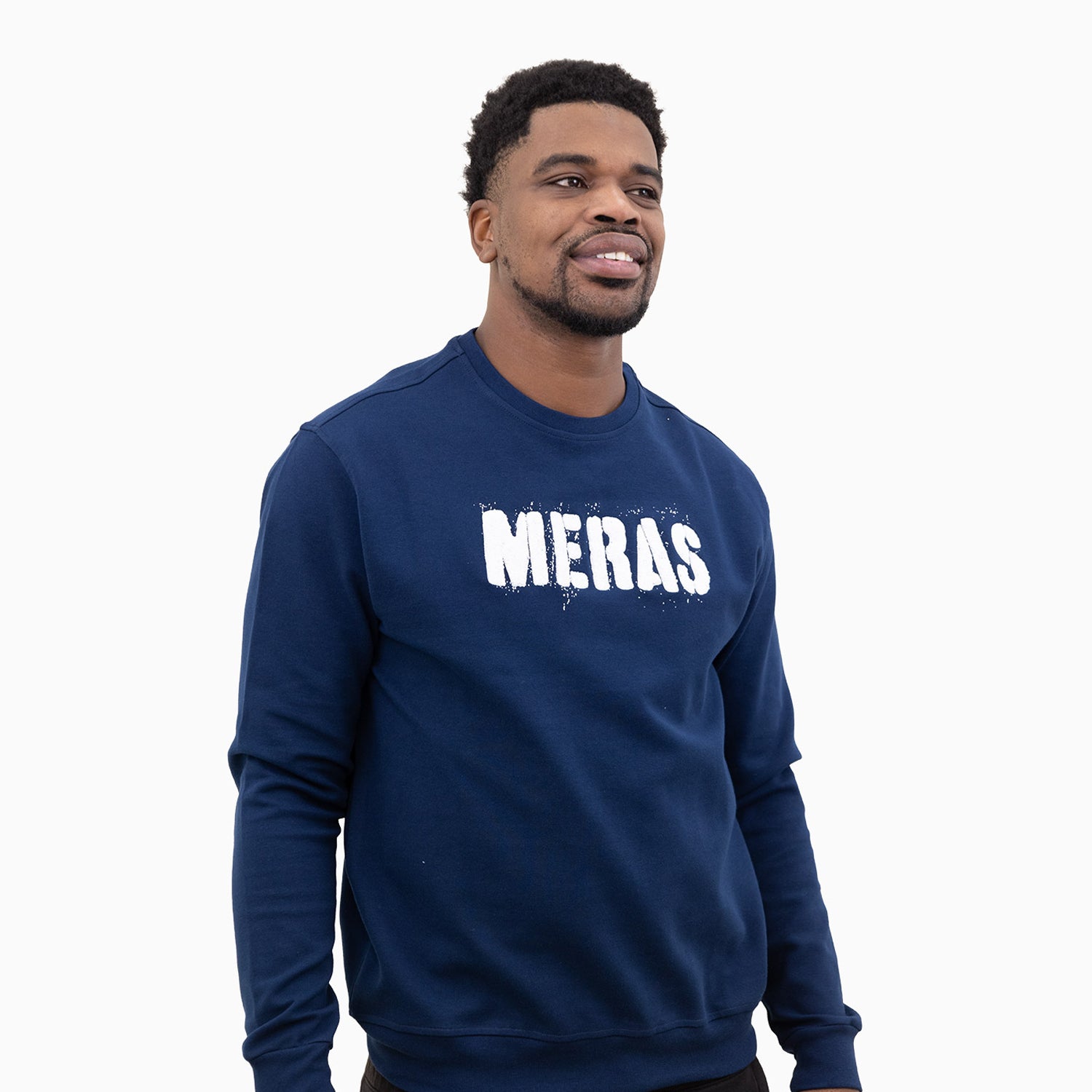 meras-mens-classic-logo-crew-neck-sweatshirt-mc2307-navy