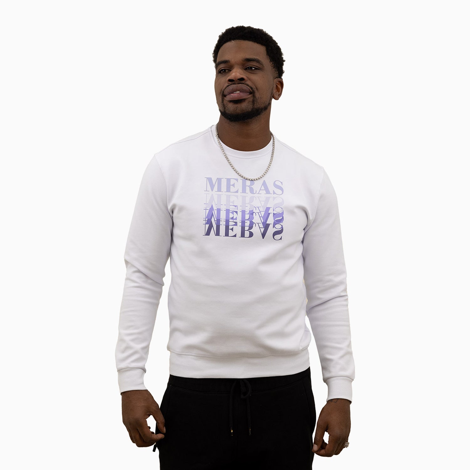 meras-mens-crew-neck-sweatshirt-mc2302-white