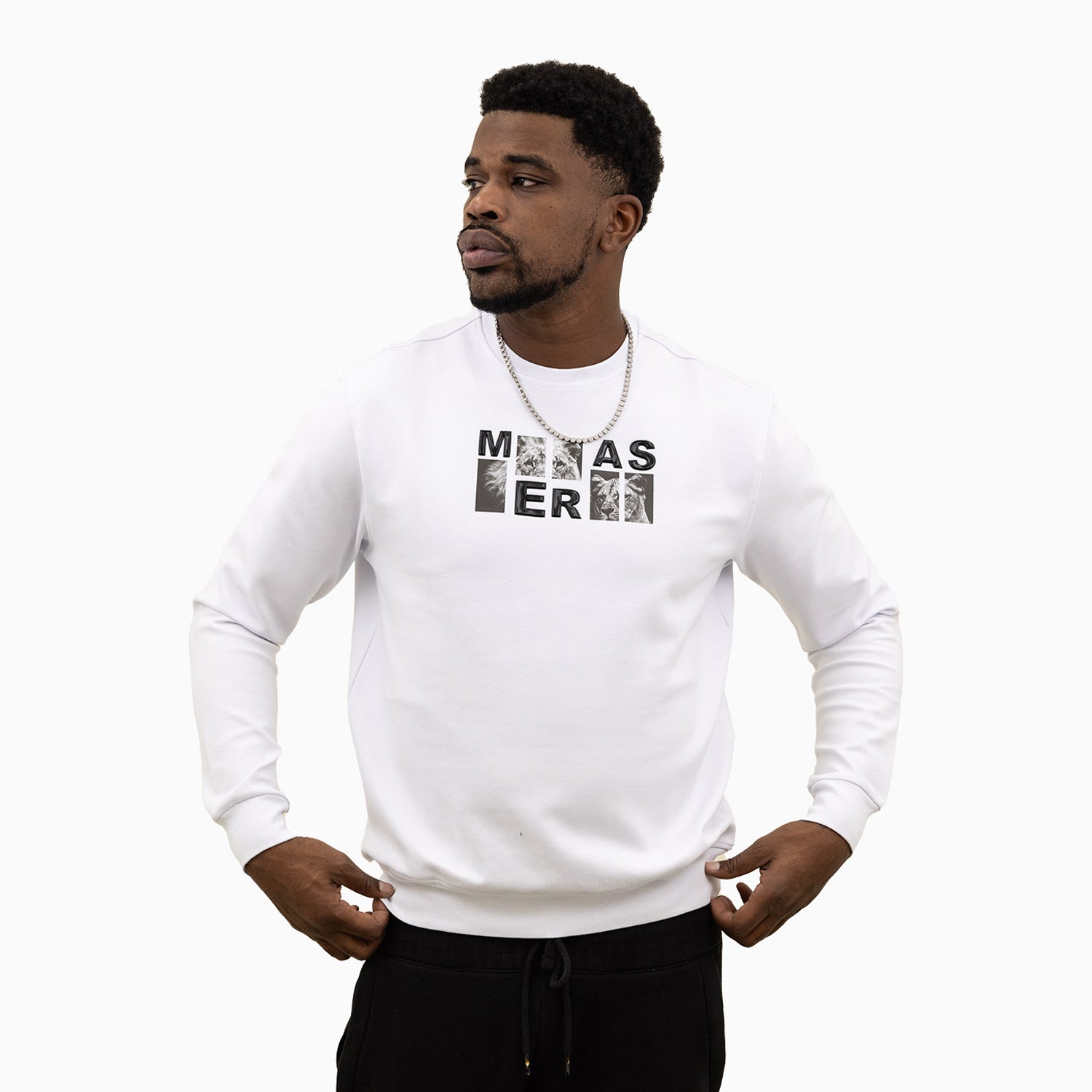 meras-mens-crew-neck-sweatshirt-mc2308-white