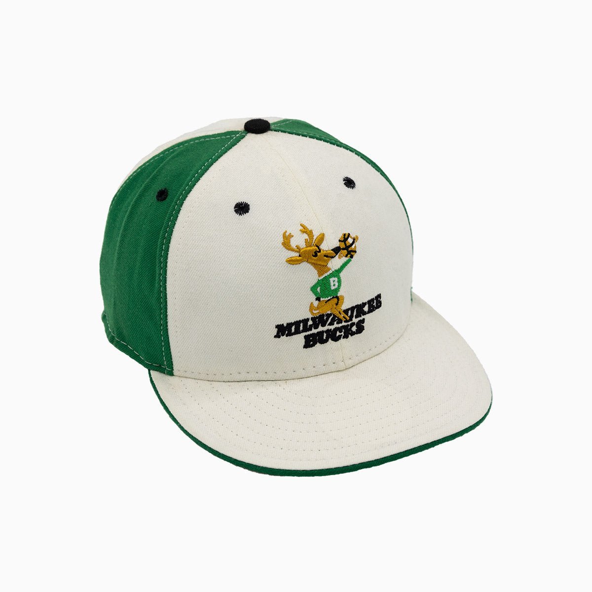 Milwaukee Bucks NBA 59Fifty Fitted Hat New Era - Tops and Bottoms USA