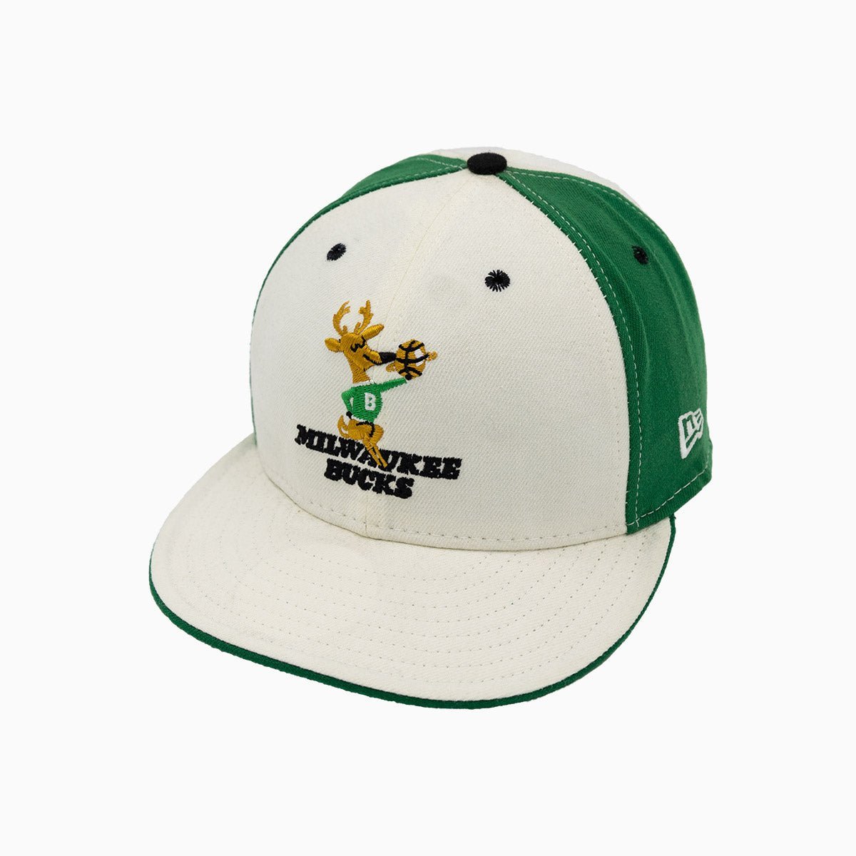 Milwaukee Bucks NBA 59Fifty Fitted Hat New Era - Tops and Bottoms USA