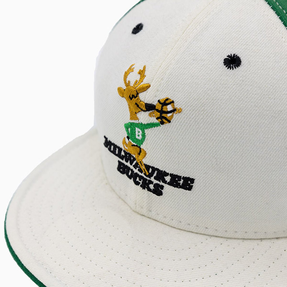 Milwaukee Bucks NBA 59Fifty Fitted Hat New Era - Tops and Bottoms USA