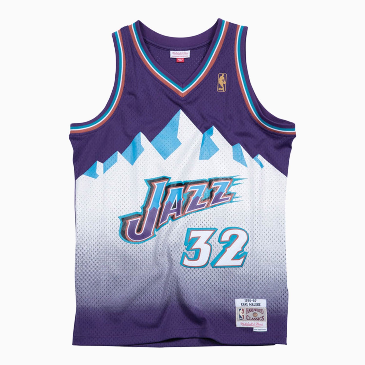 Swingman Utah Jazz Karl Malone NBA 1996-97 Jersey