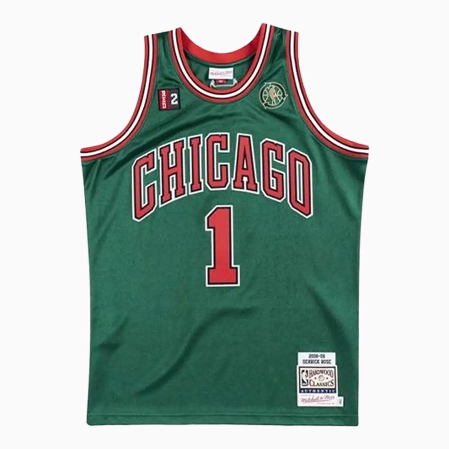 Authentic Derrick Rose Chicago Bulls NBA 2008-09 Hardwood Classics Jersey
