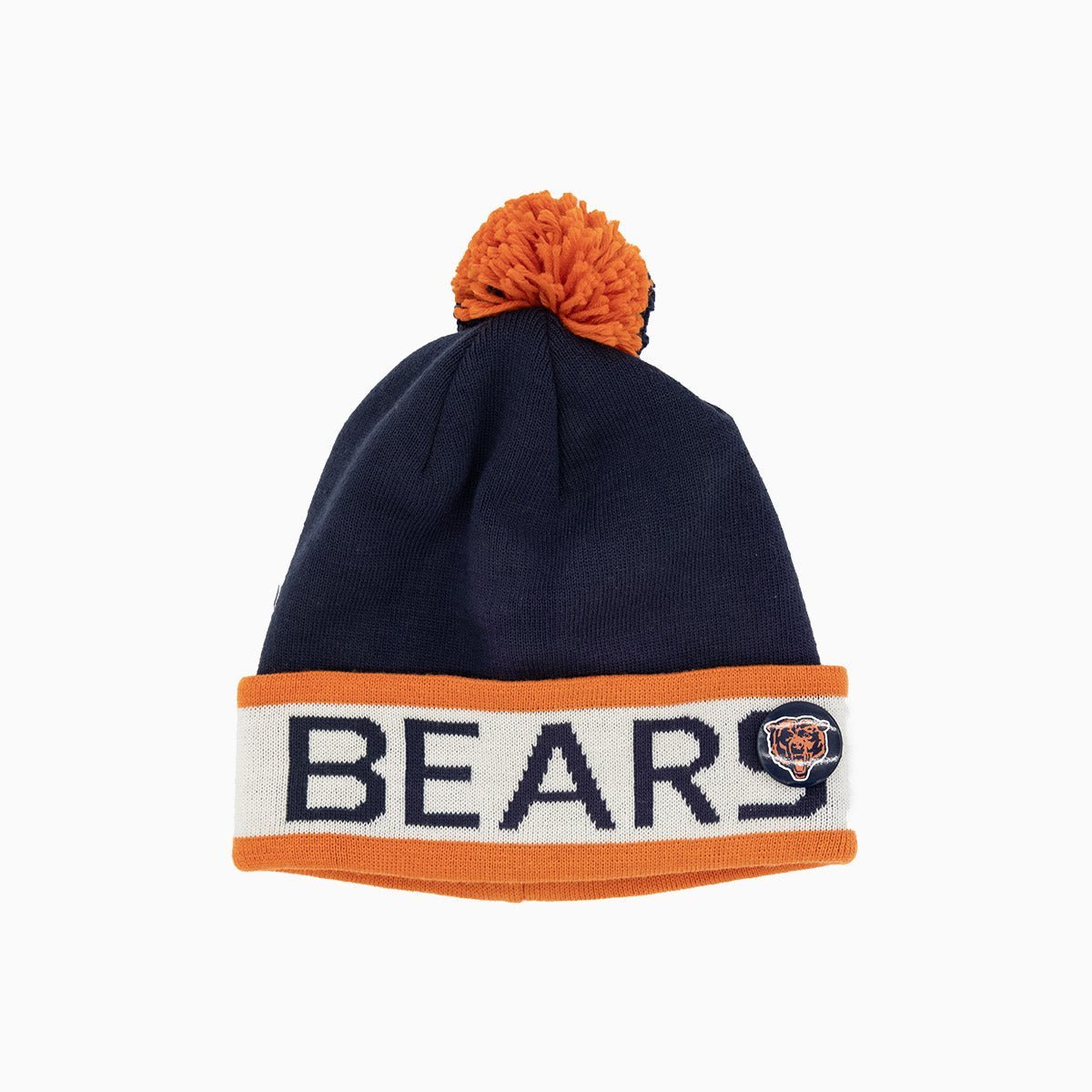 Mitchell & Ness Chicago Bears NFL Pom Beanie Knit Hat