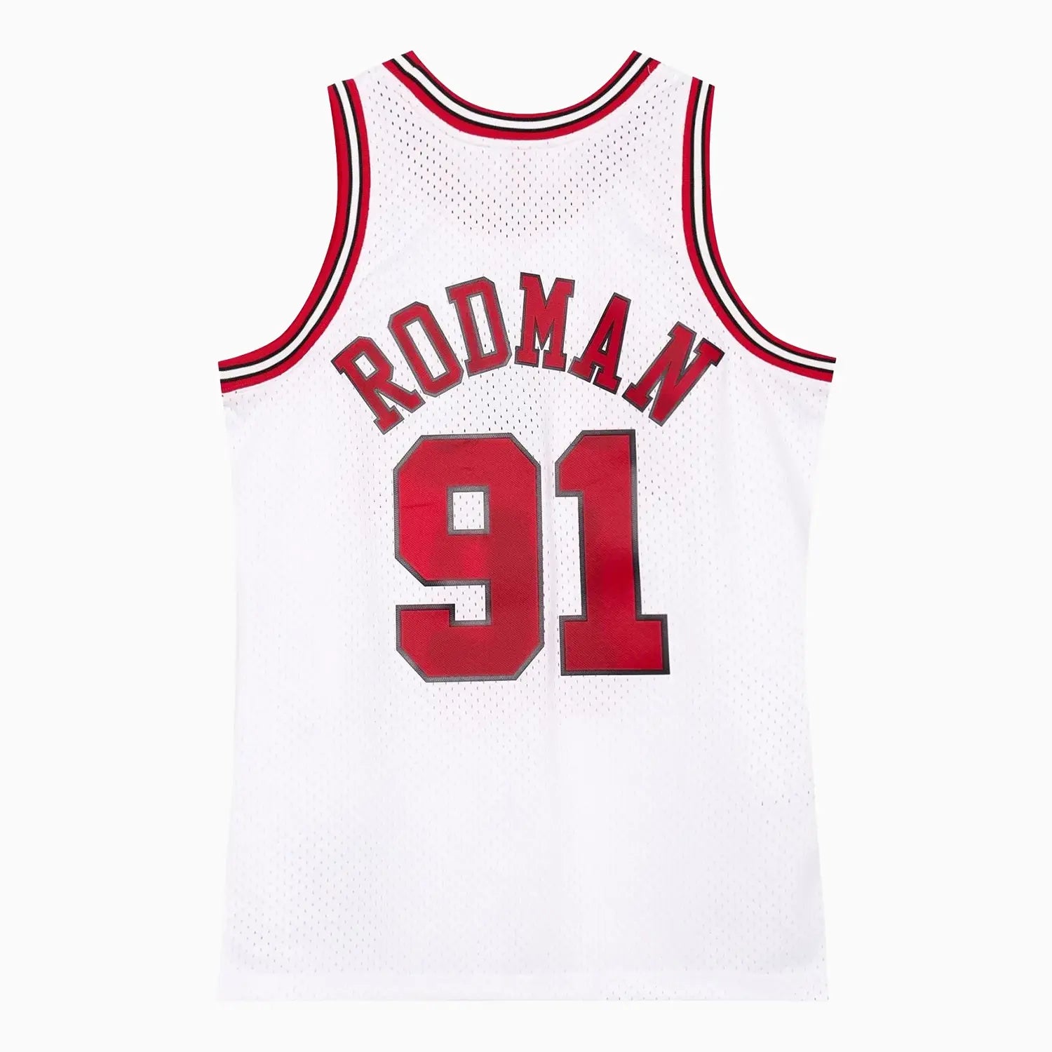 Swingman Dennis Rodman Chicago Bulls NBA 1997-98 Jersey Mitchell & Ness - Tops and Bottoms USA