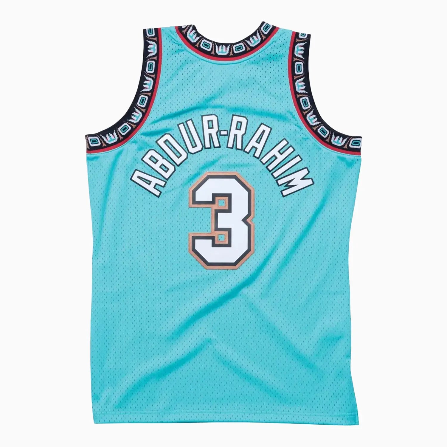 Swingman Shareef Abdur-Rahim Vancouver Grizzlies 1996-97 Turquoise Jersey