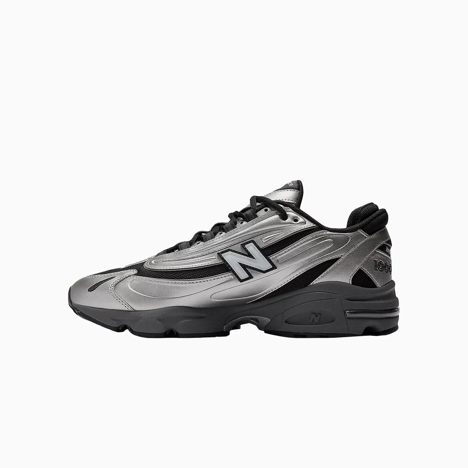 1000 "Black Silver Metallic" New Balance - Tops and Bottoms USA