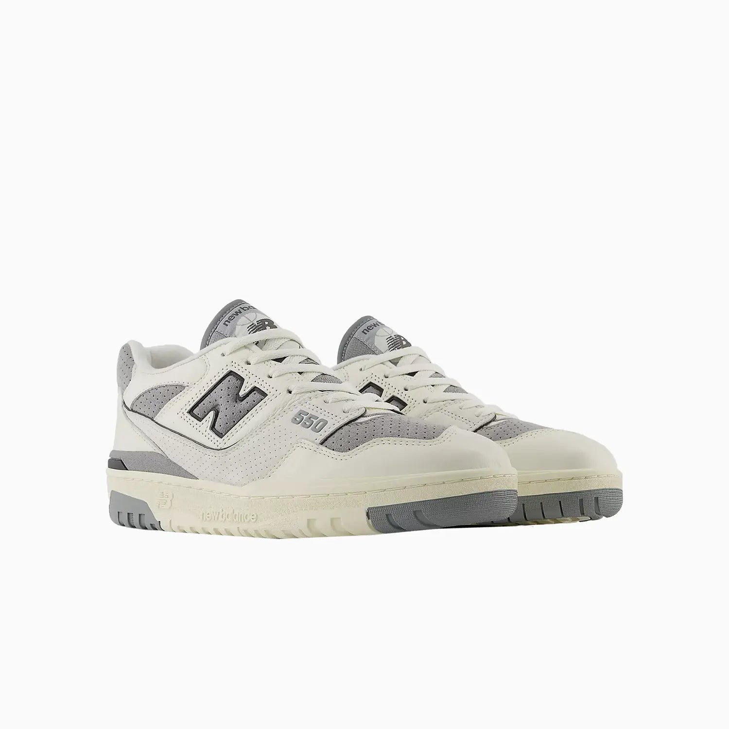 550 "Sea Salt With Slate Grey" New Balance - Tops and Bottoms USA