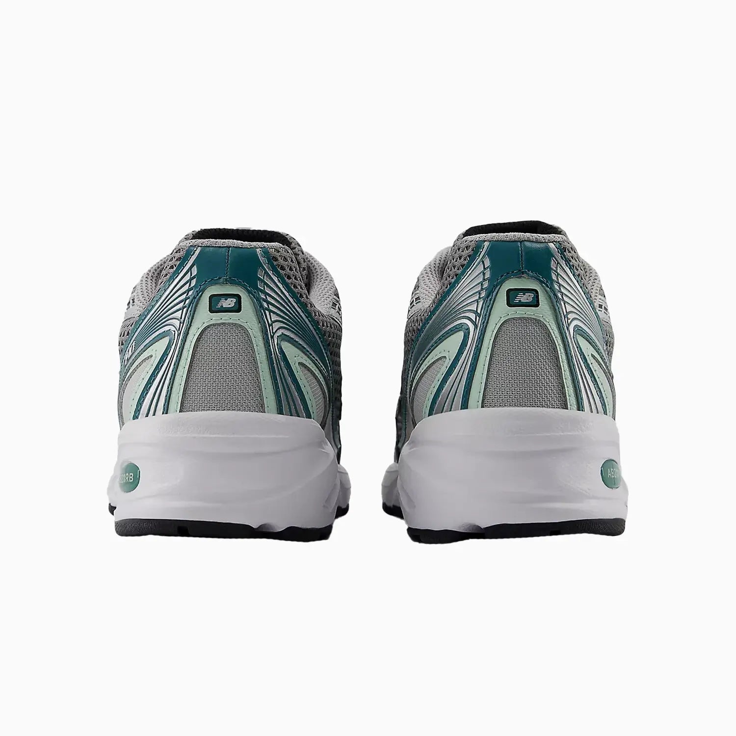 740 "Silver Metallic New Spruce" New Balance - Tops and Bottoms USA