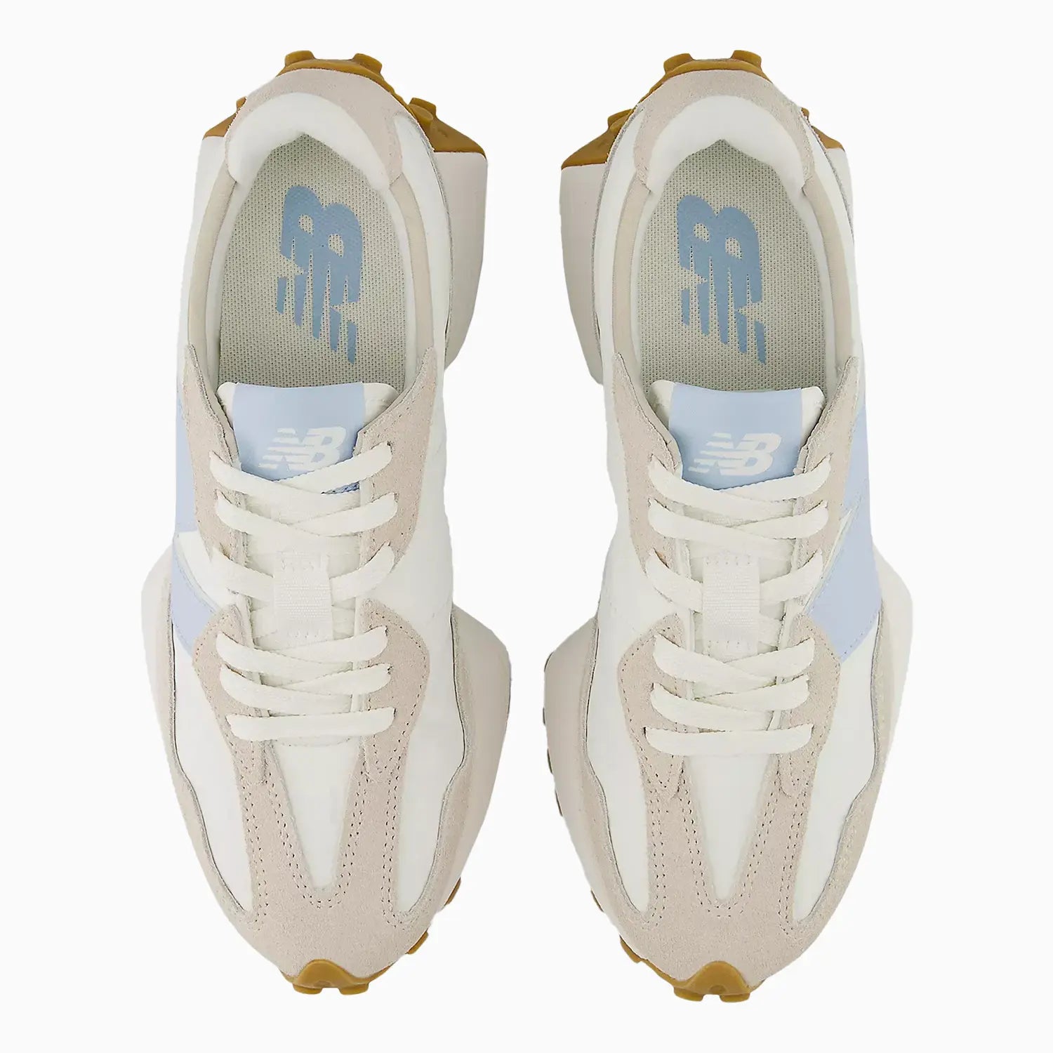 Women's 327 "Timberwolf Seasalt" New Balance - Tops and Bottoms USA